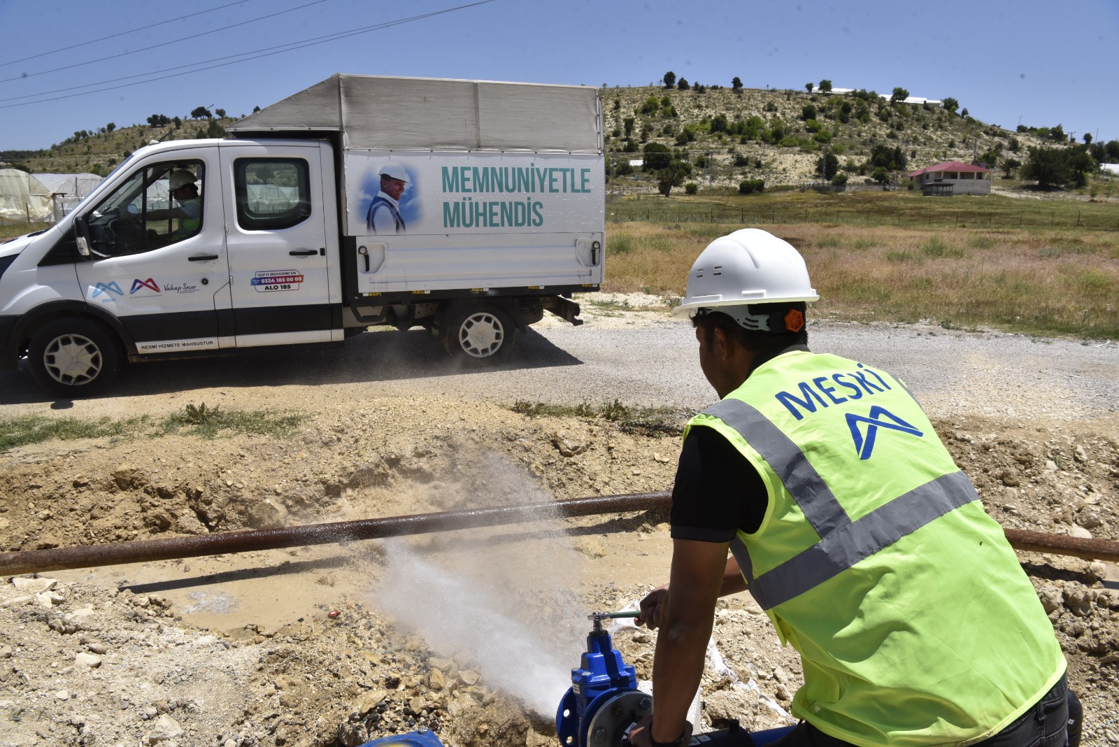 Meski̇, Güzeloluk Mahallesi̇’nde Su Temi̇ni̇ni̇ Güvence Altina Aldi (2)