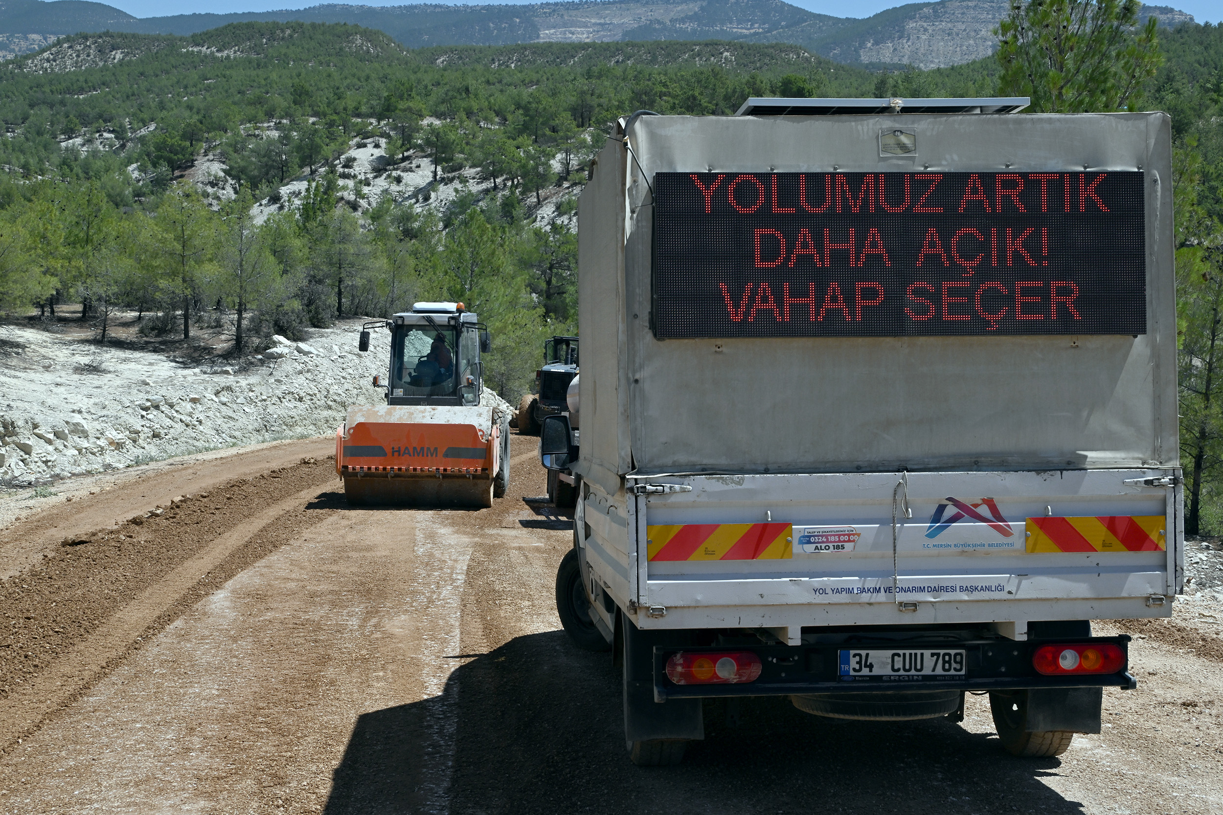 Mut’ta Tarimin Kalbi̇ne Büyükşehi̇r’den Konforlu Ulaşim (1)