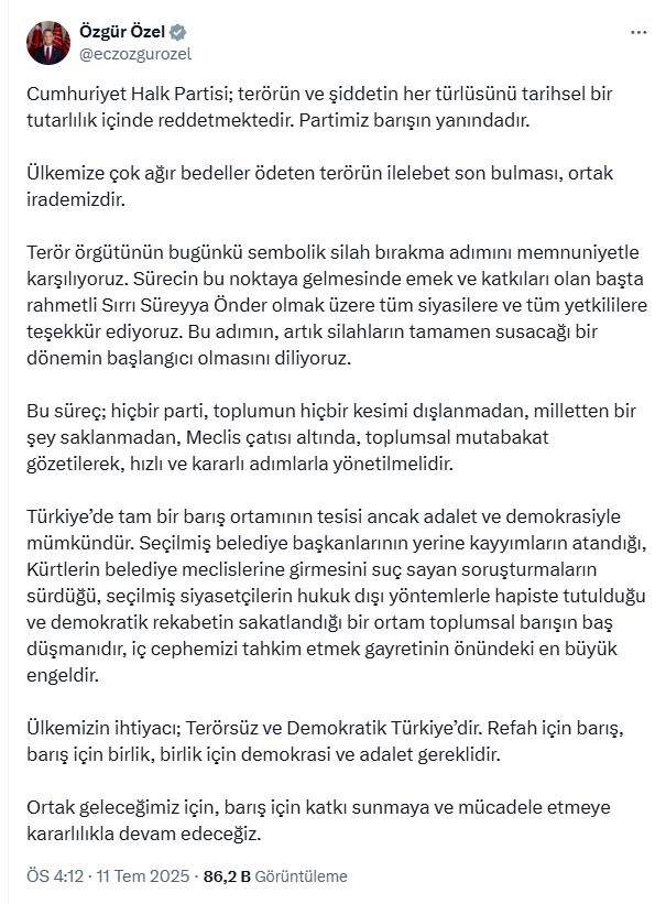 O Z G U R O Z E L T E R O R O R G U T U N U N S I L A H B I R A K M 810778 240073