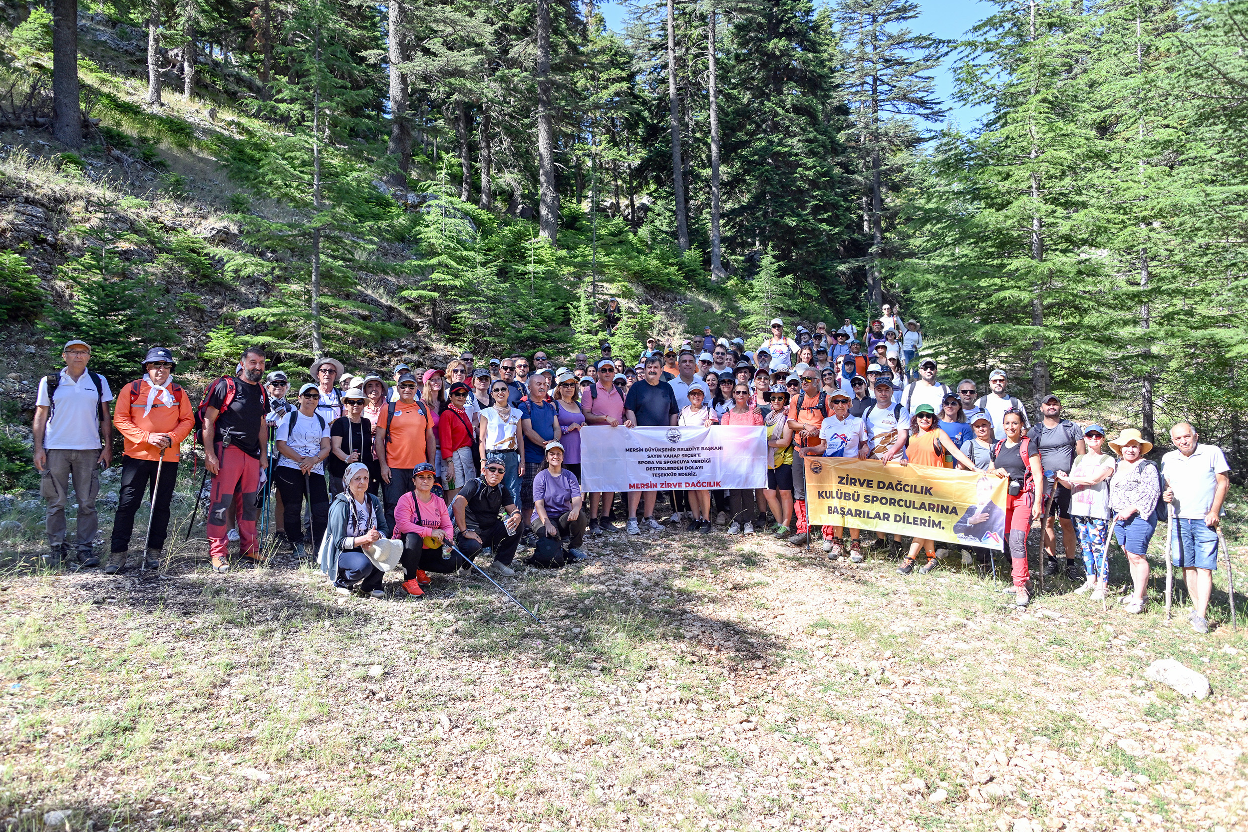 ‘Tari̇hi̇ Ki̇li̇kya Yolu Projesi̇’ni̇n 4. Turu Toroslar’in Etekleri̇nde Yüründü (8)