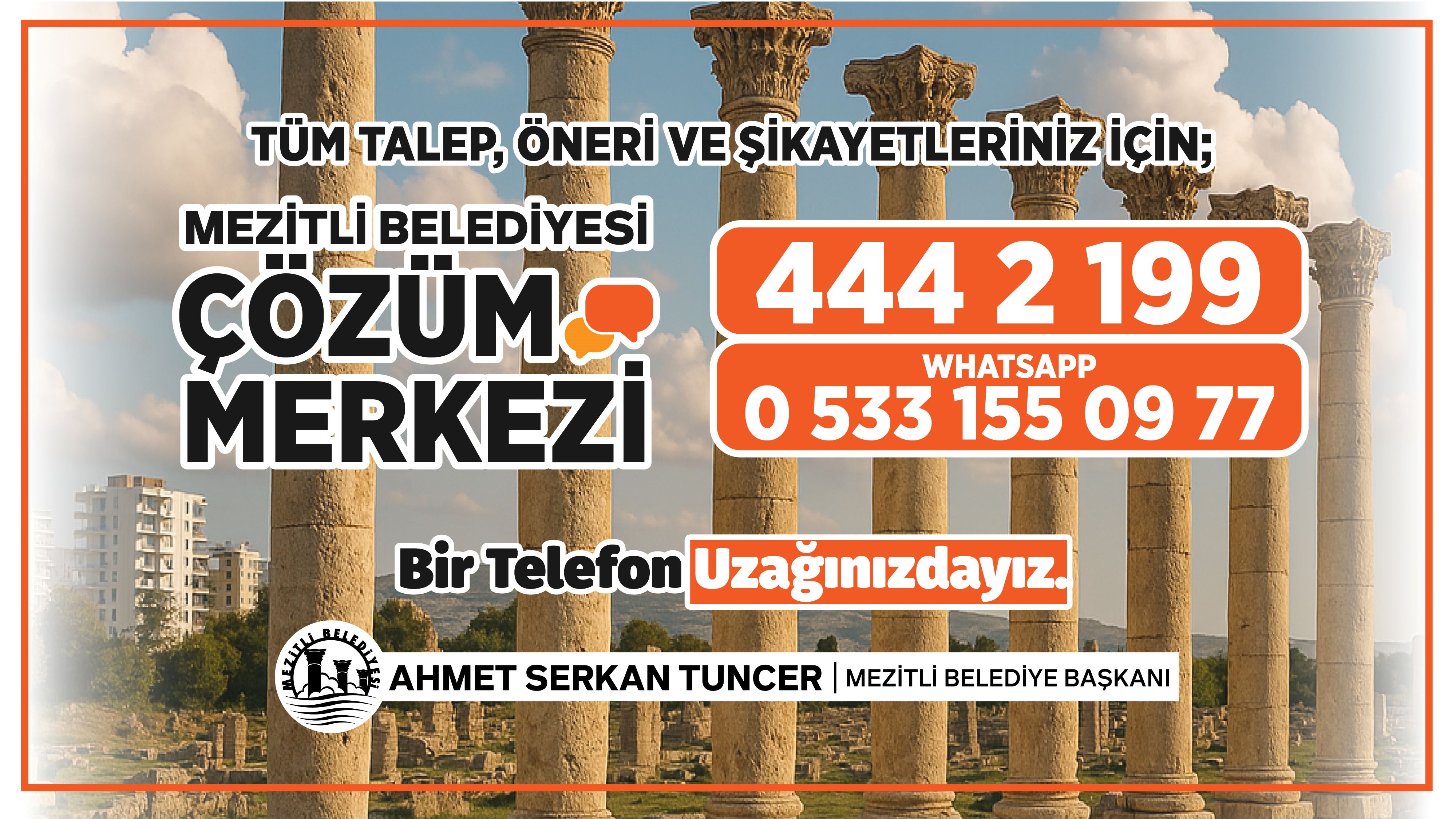Yeni̇lenen Altyapisiyla Mezi̇tli̇ Çözüm Merkezi̇ Vatandaşlarin Hi̇zmeti̇nde