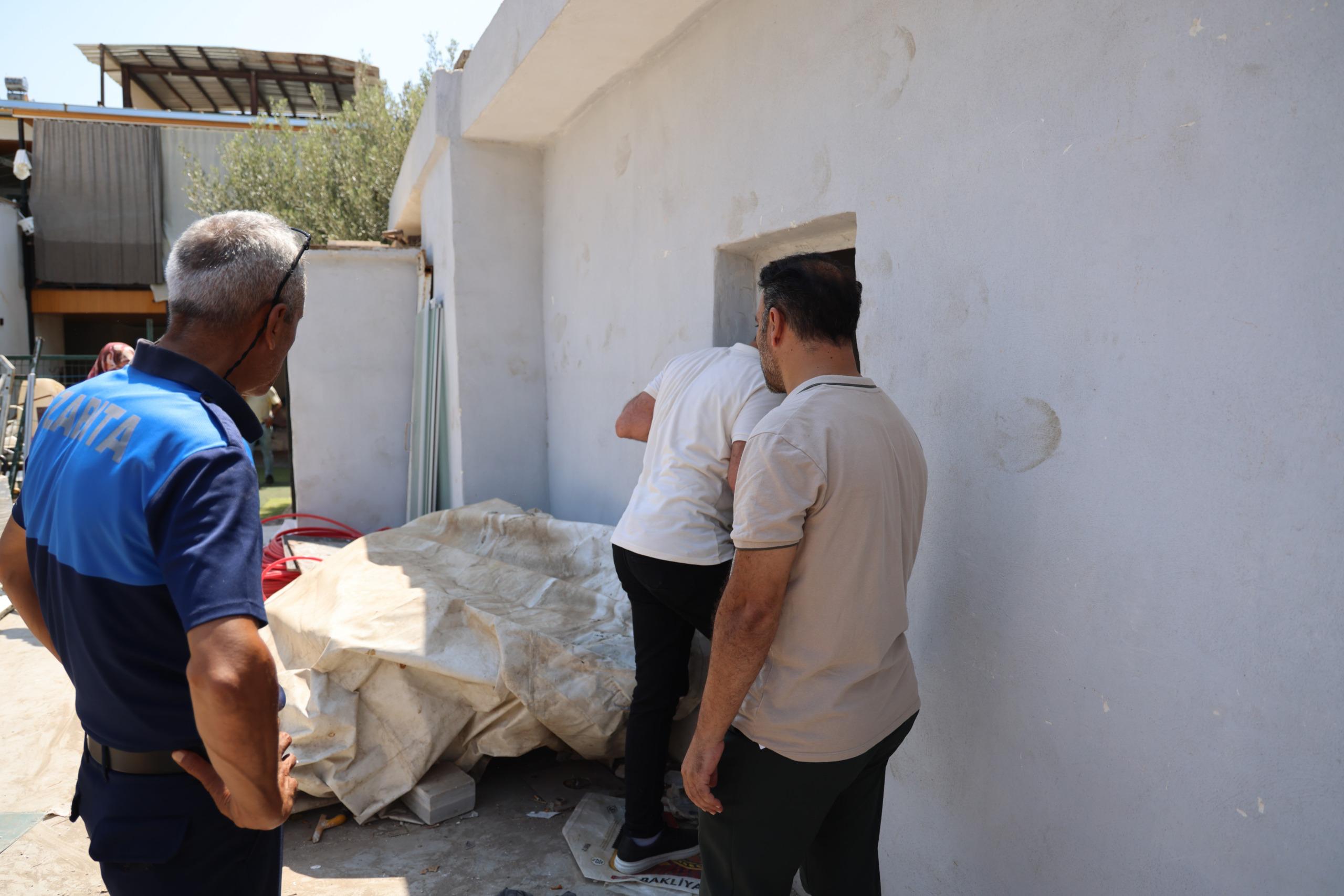 Işgal Edilen Meskenin Yıkımı Yapıldı (7)