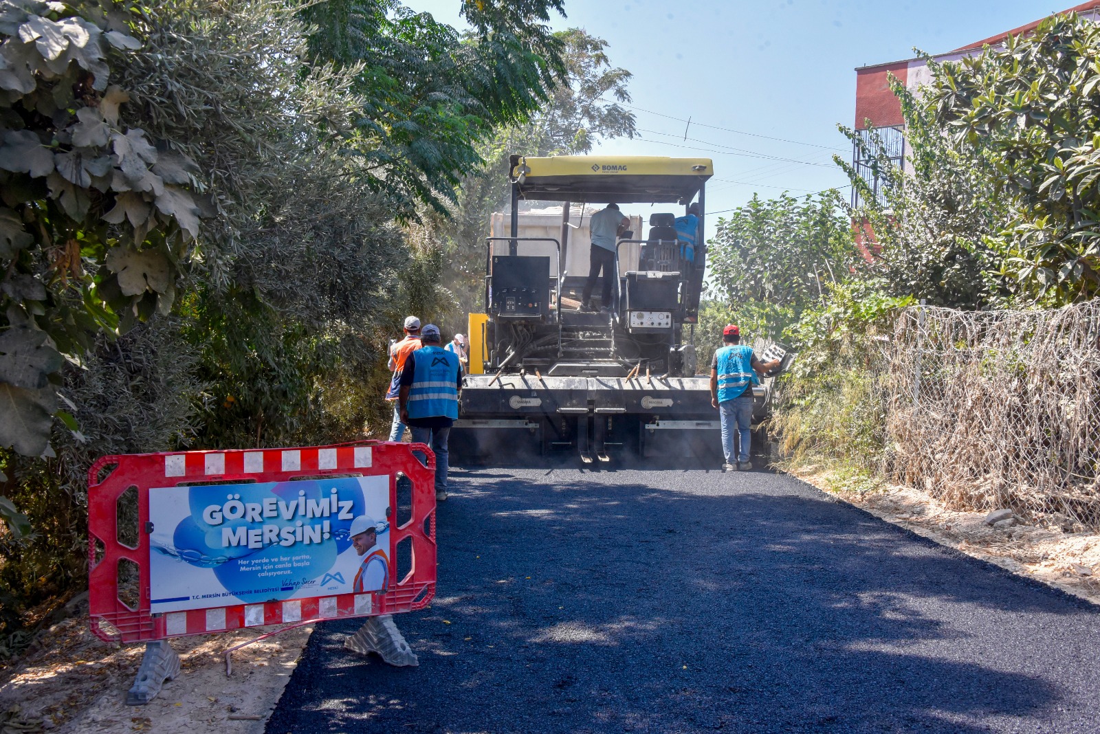 Meski̇, Kargipinari’nda Altyapi Sonrasi Asfalt Kaplama Çalişmasini Tamamladi (3)