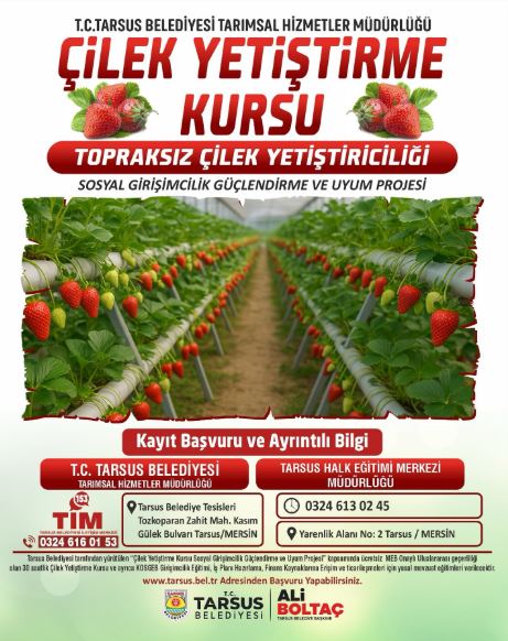 Tarsus Belediyesi Çilek