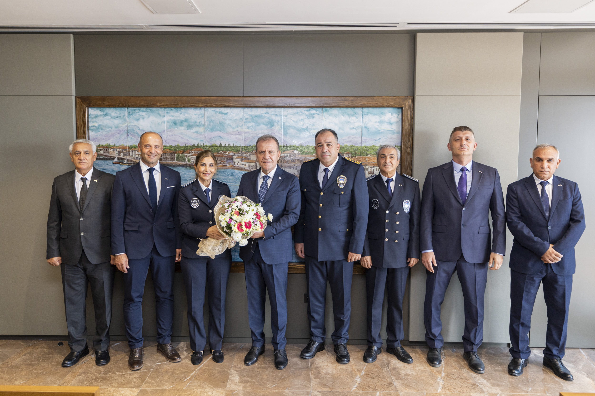 Zabita Teşki̇lati’ndan Başkan Seçer’e Zi̇yaret (1)