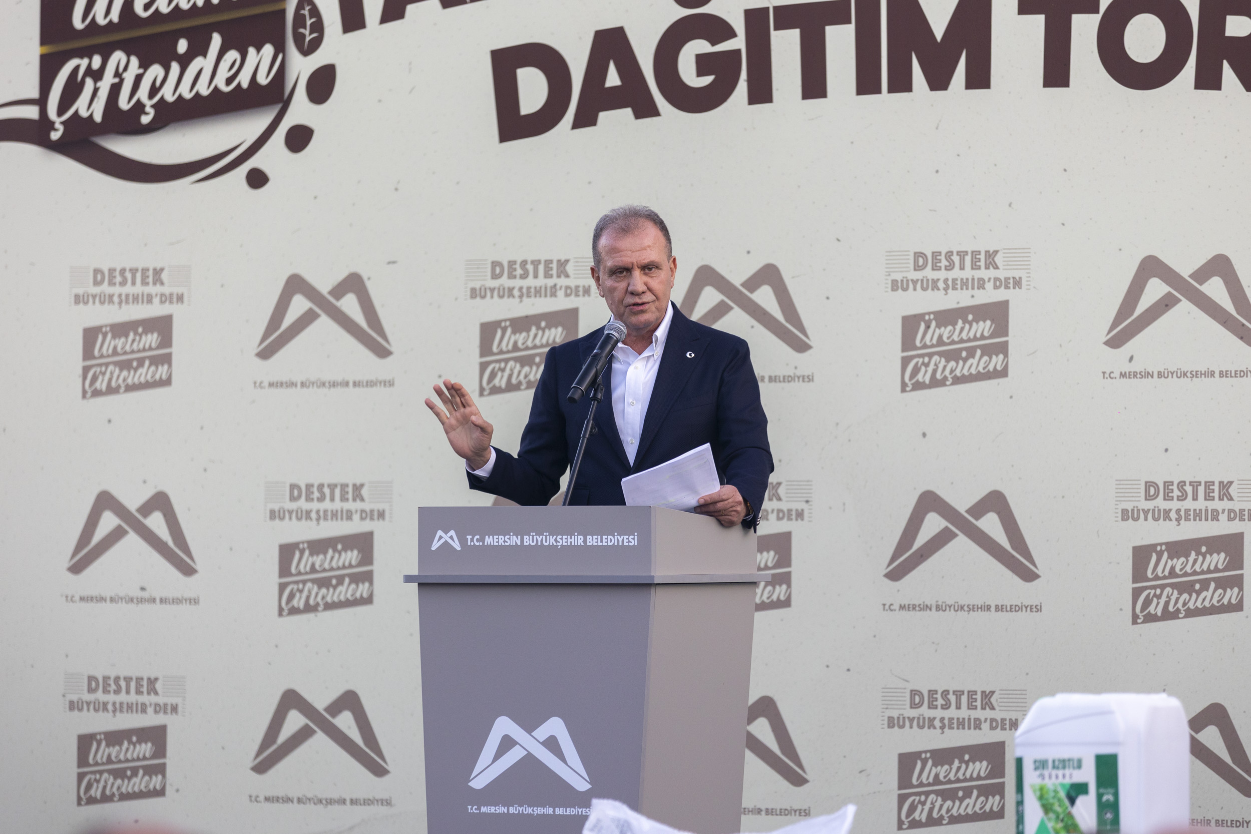 Başkan Seçer, Tarsus Ve Çamliyaylali Üreti̇ci̇lere Yapilan Tarimsal Destek Töreni̇’ne Katildi (3)