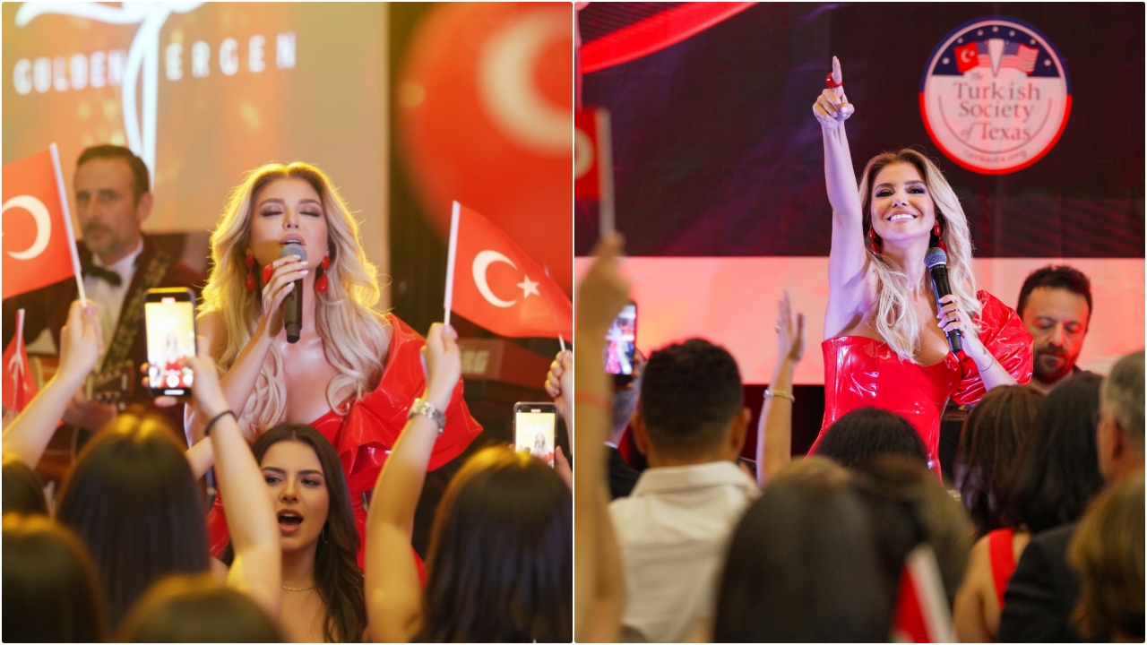 Gülben Ergen Amerika Turnesine Dallas’tan Start Verdi!