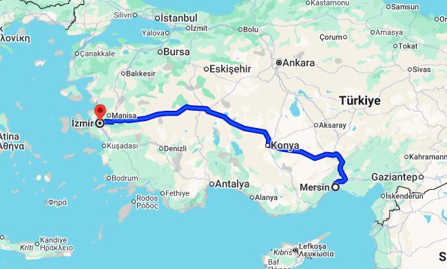 Mersin İzmir