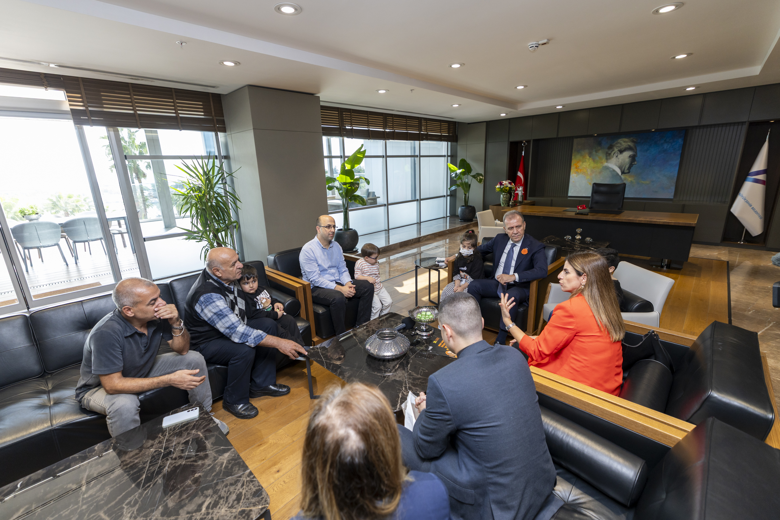 Başkan Seçer, Lösemi̇ Hastasi Çocuklarla Bi̇r Araya Geldi̇ (3)