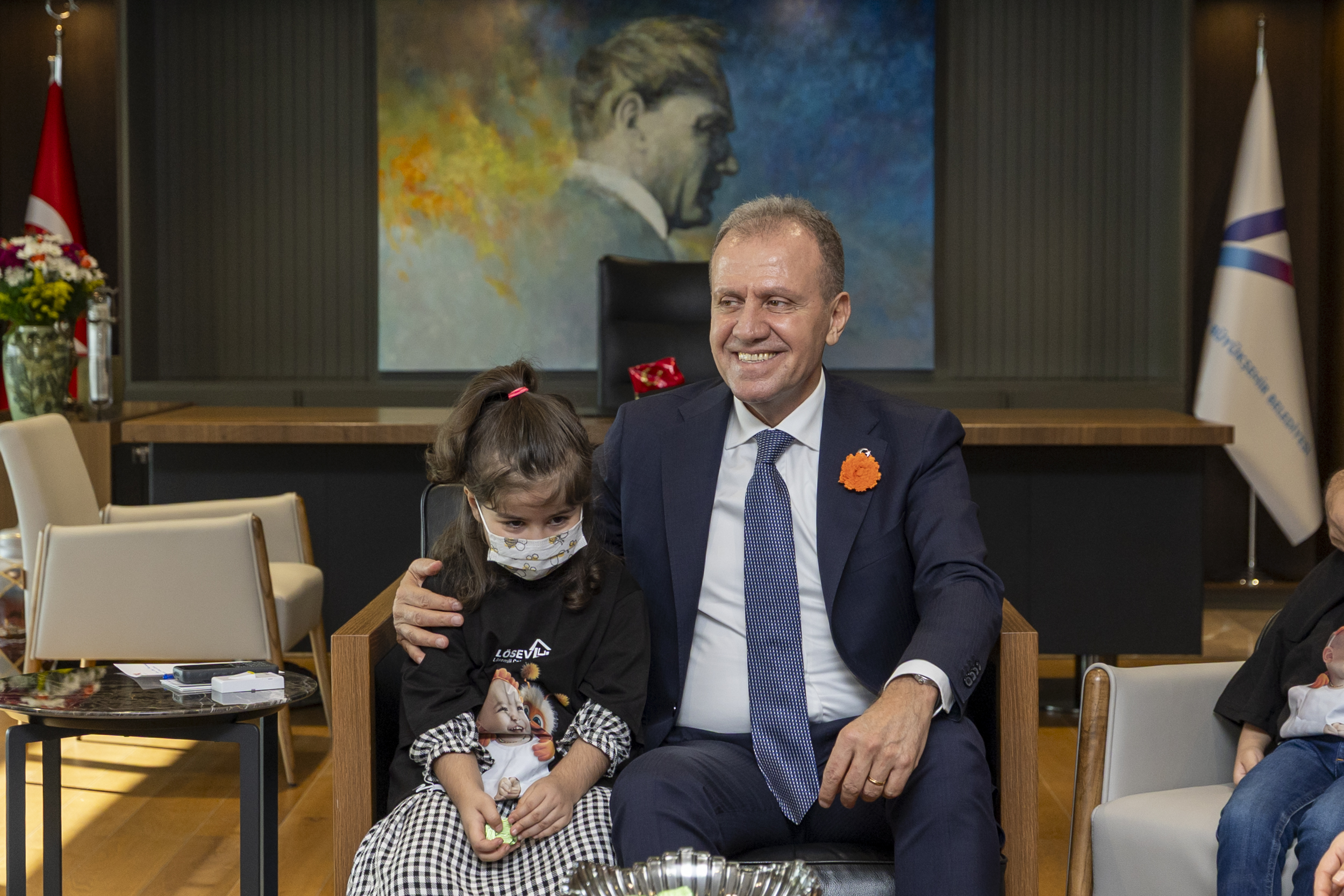 Başkan Seçer, Lösemi̇ Hastasi Çocuklarla Bi̇r Araya Geldi̇ (5)