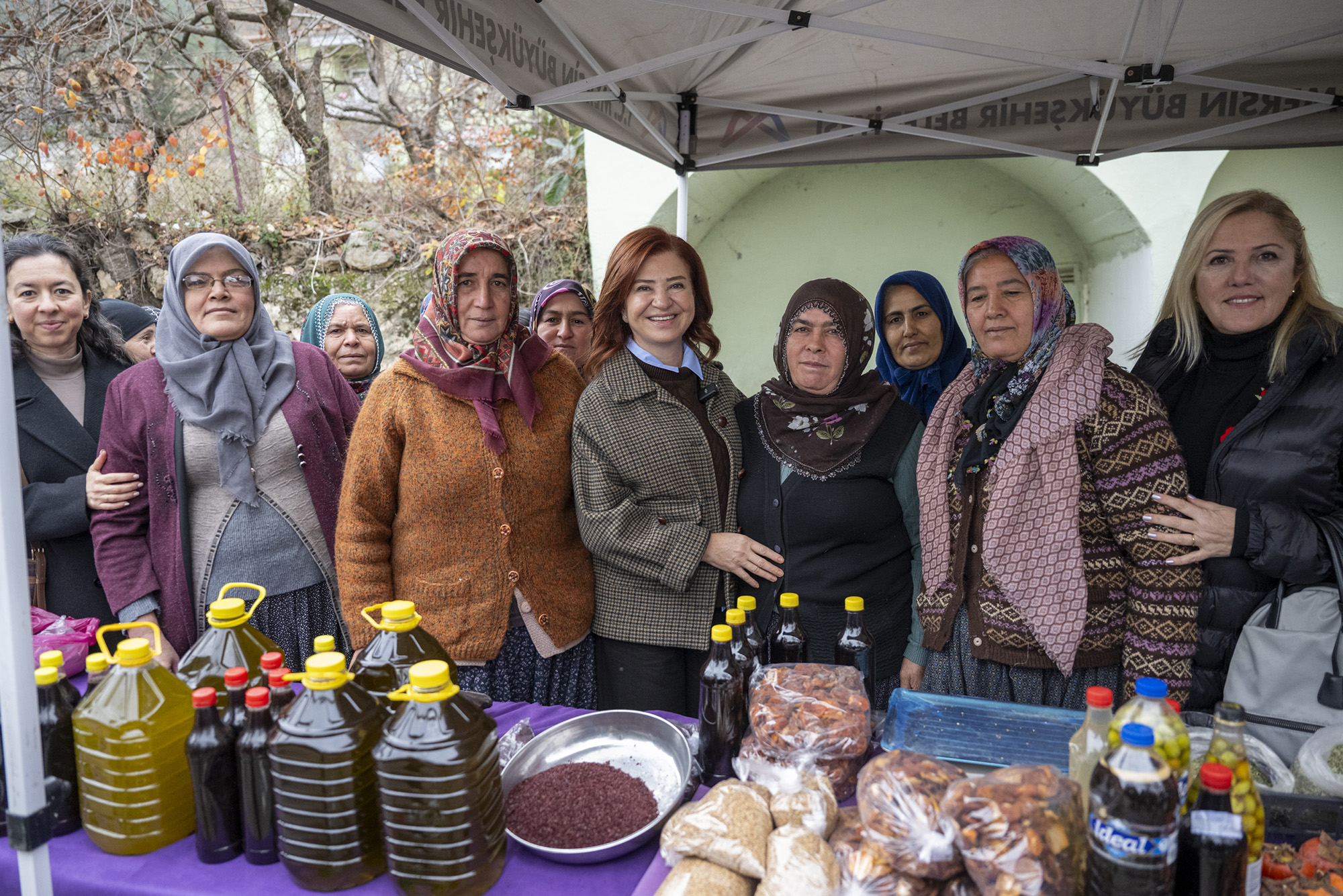 Büyükşehi̇’i̇n “Kirsal Mahalle Buluşmalari” Çamliyayla’nin Daripinari Mahallesi̇’nde Gerçekleşti̇ (11)