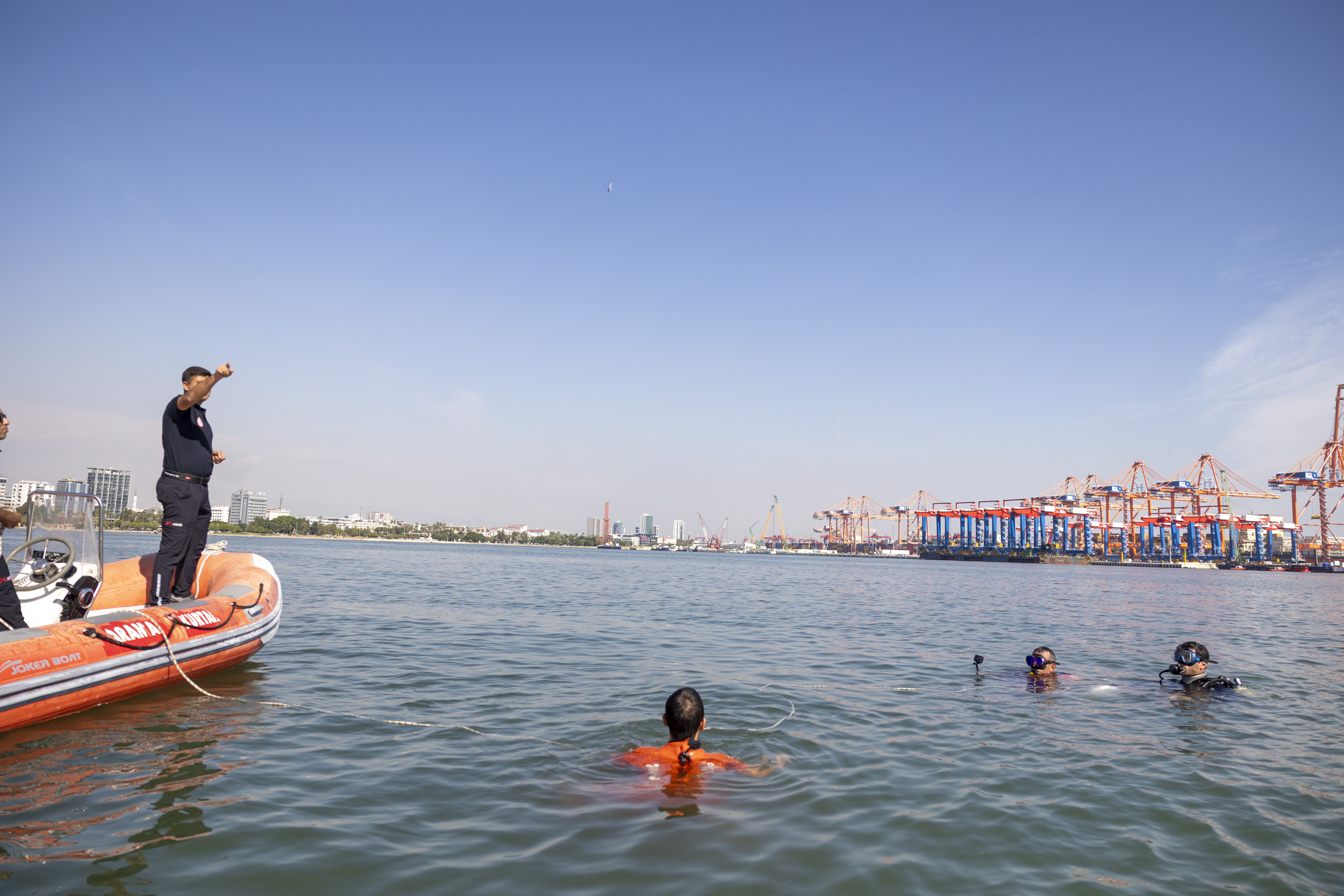 Mersi̇n Büyükşehi̇r Beledi̇yesi̇ Arama Kurtarma Eki̇pleri̇, Havada, Karada Ve (3)