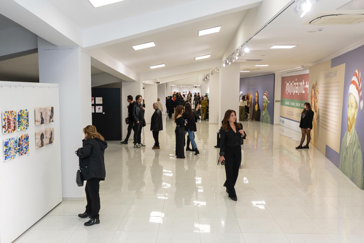 Mini Paint 4 Resim Sergisi, Yenişehir'de Açıldı (9)