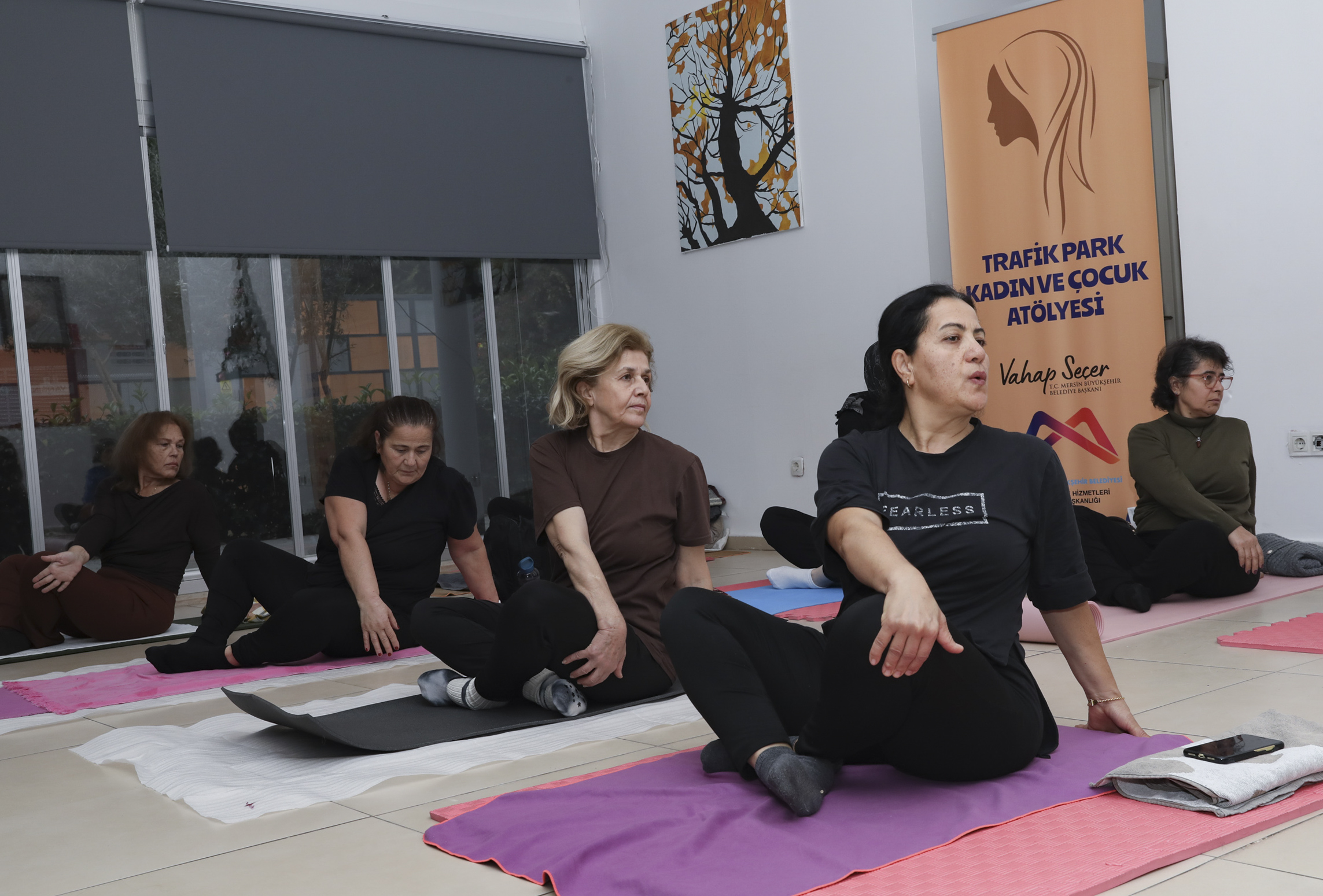 Kadinlar Mersi̇n Büyükşehi̇r İle Nefes Ve Hareketi̇n Gücünü Keşfedi̇yor (2)