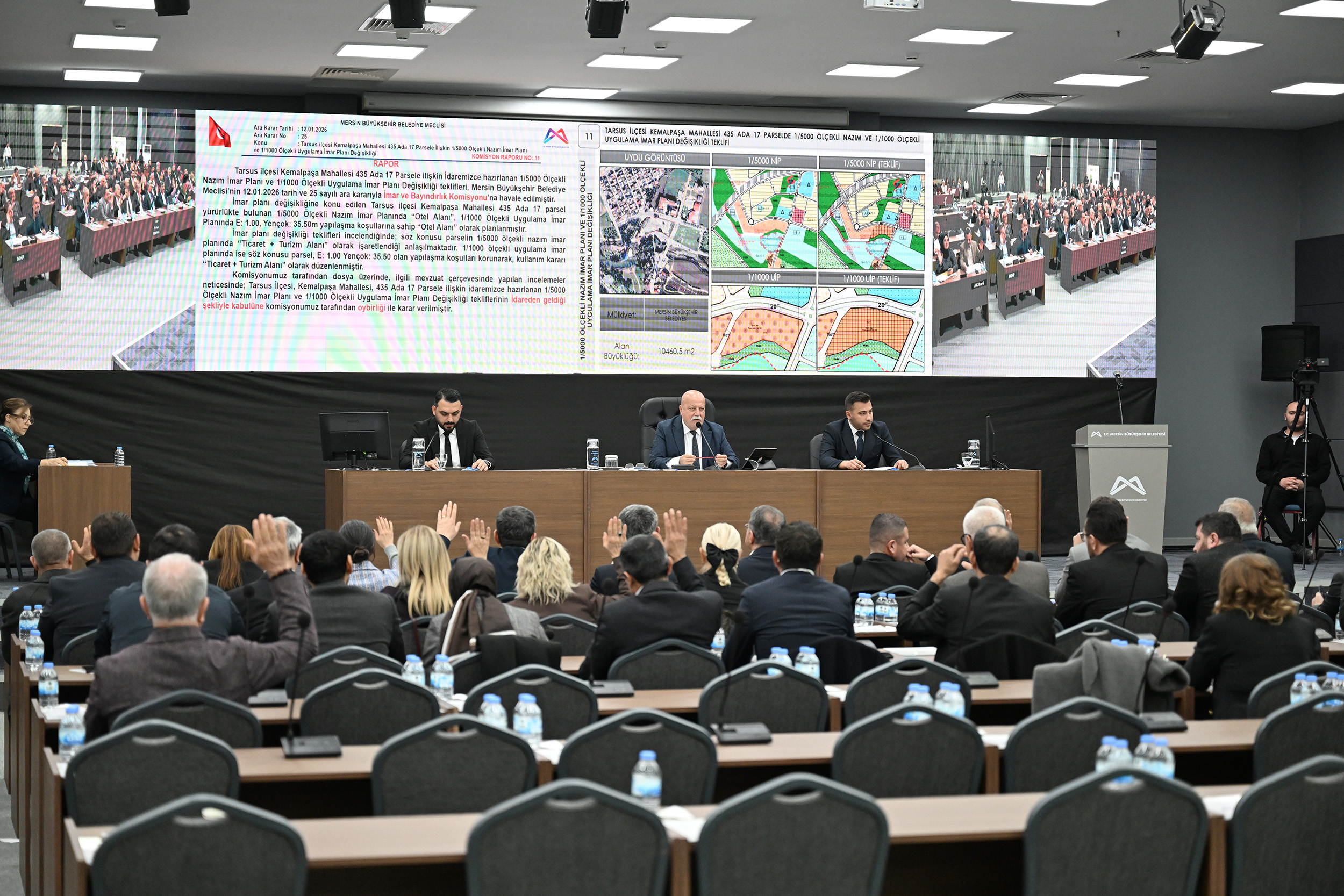 Mersi̇n Büyükşehi̇r Beledi̇ye Mecli̇si̇’ni̇n Ocak Ayi 2. Bi̇rleşi̇mi̇ Gerçekleşti̇ri̇ldi̇ (2)