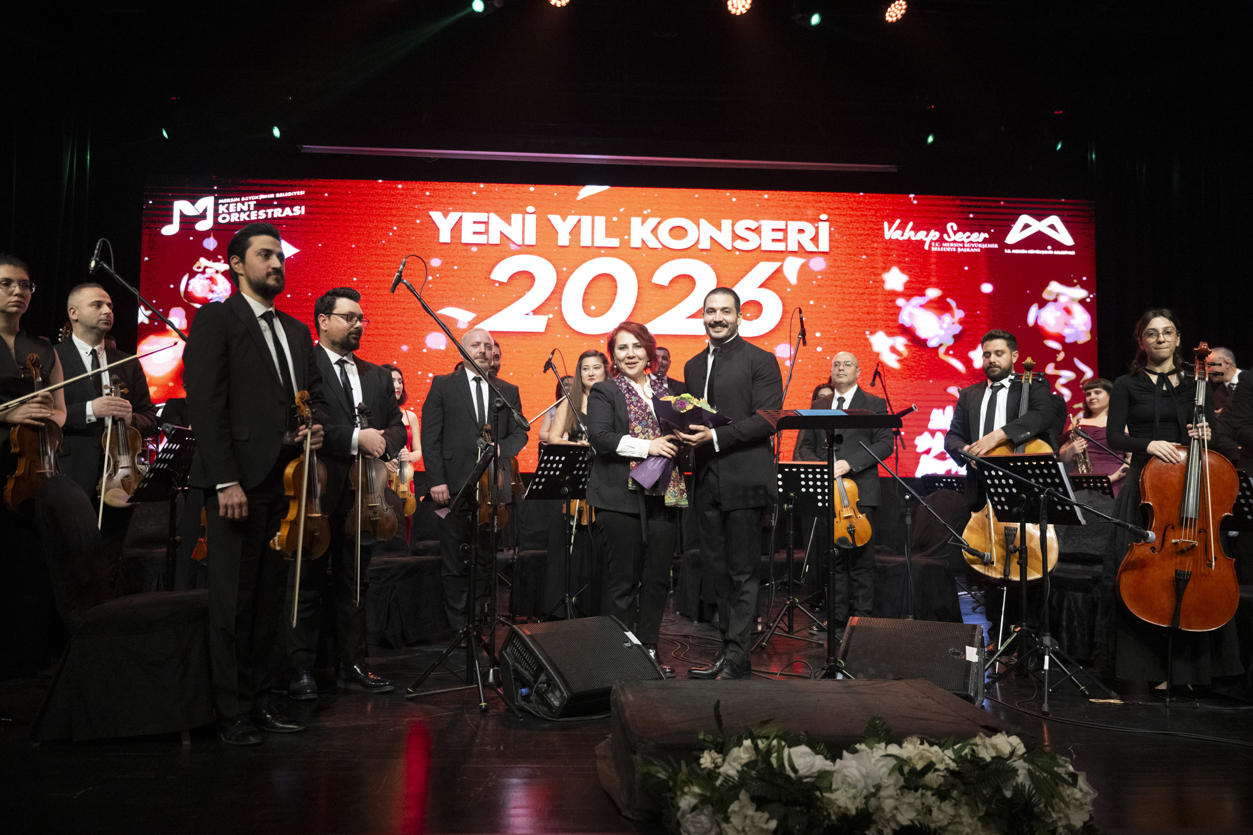 Mersi̇n Büyükşehi̇r Beledi̇yesi̇ Kent Orkestrasi’ndan Yeni̇ Yilin İlk Konseri̇ (2)