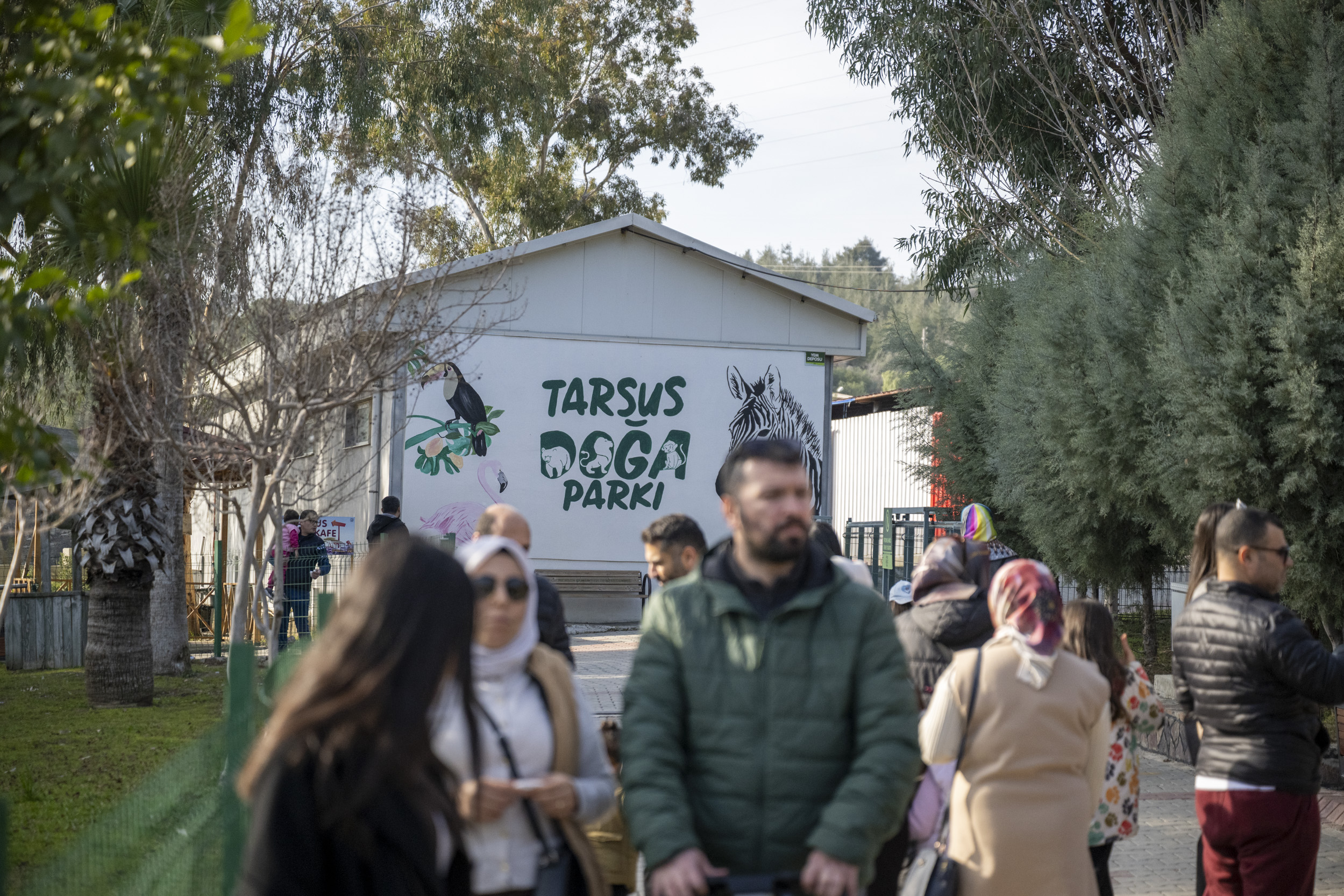 Tarsus Doğa Parki Yariyil Tati̇li̇nde Zi̇yaretçi̇ Akinina Uğradi (1)