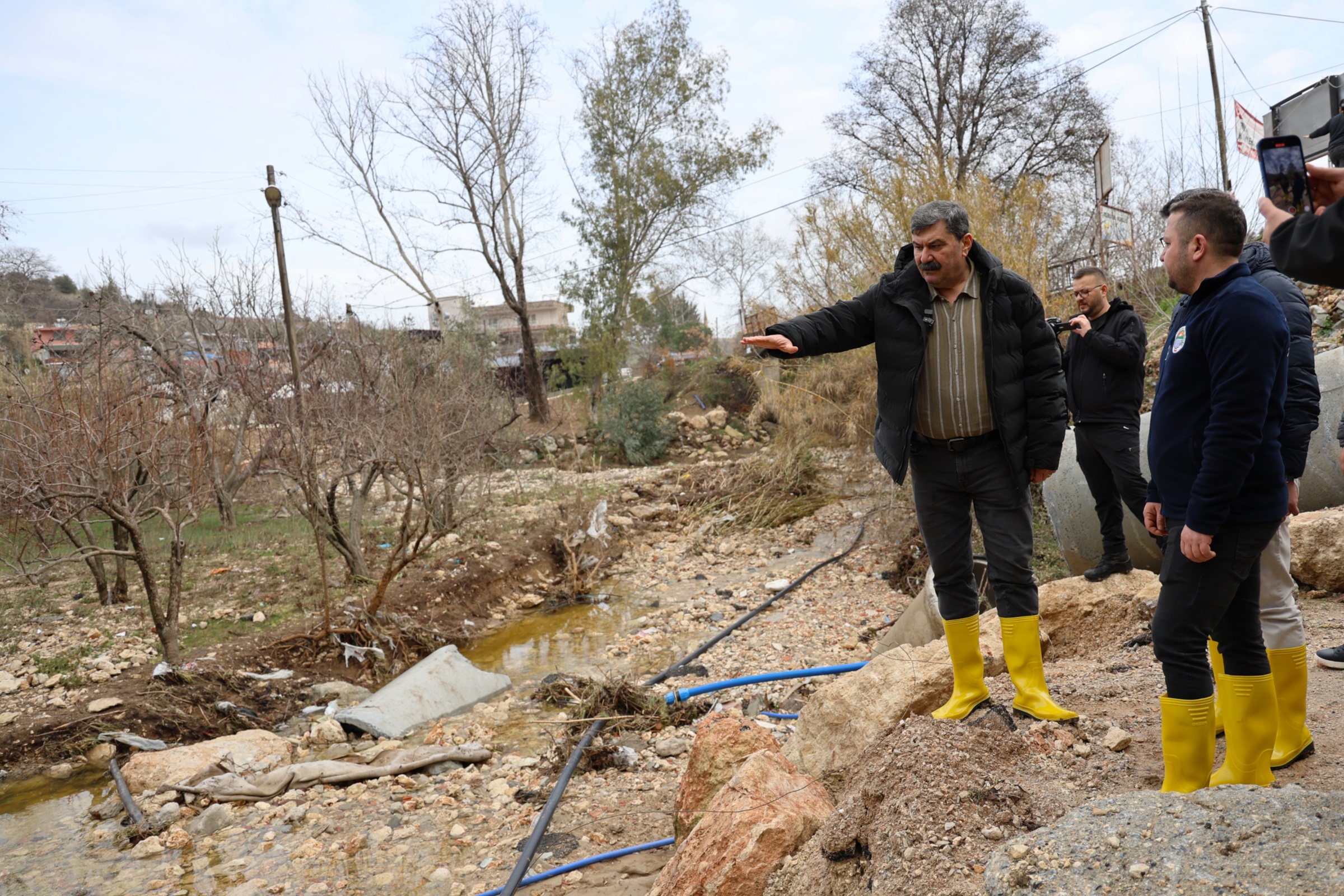 Başkan Yıldız, Selden Etkilenen Mahallelerde Inceleme Yaptı (1)
