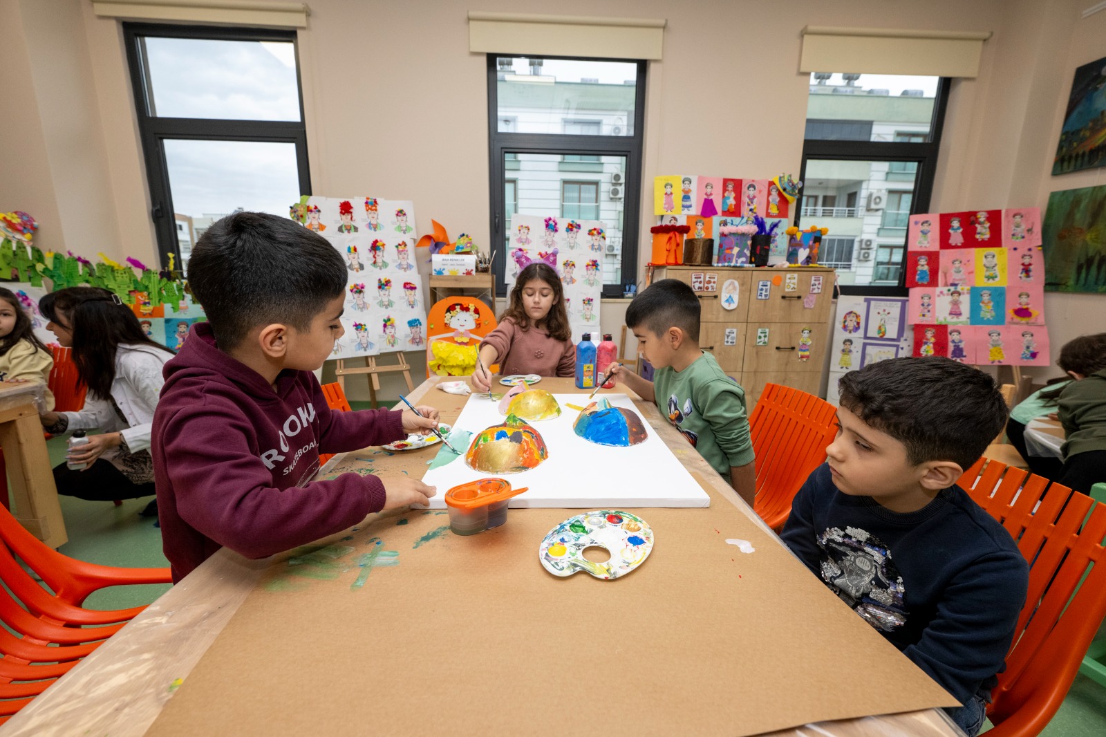 Mersi̇n Büyükşehi̇r Çocuk Kampüsü’nde Atölyeler Dolu Dolu Geçi̇yor (3)