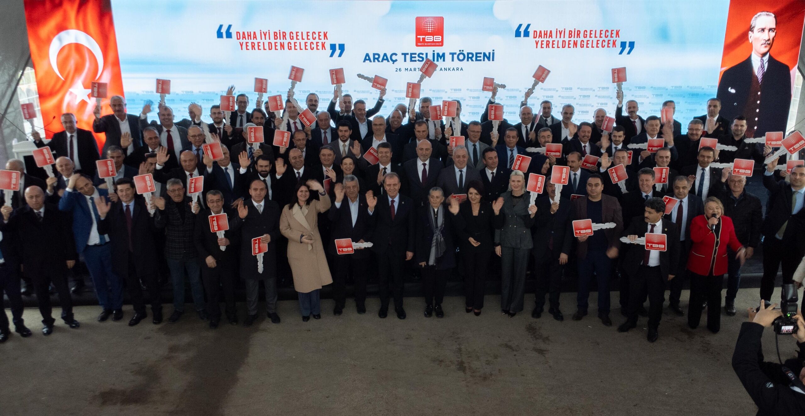 Başkan Seçer, Tbb Tarafindan Düzenlenen ‘Araç Tesli̇m Töreni̇’ne Katildi (1)