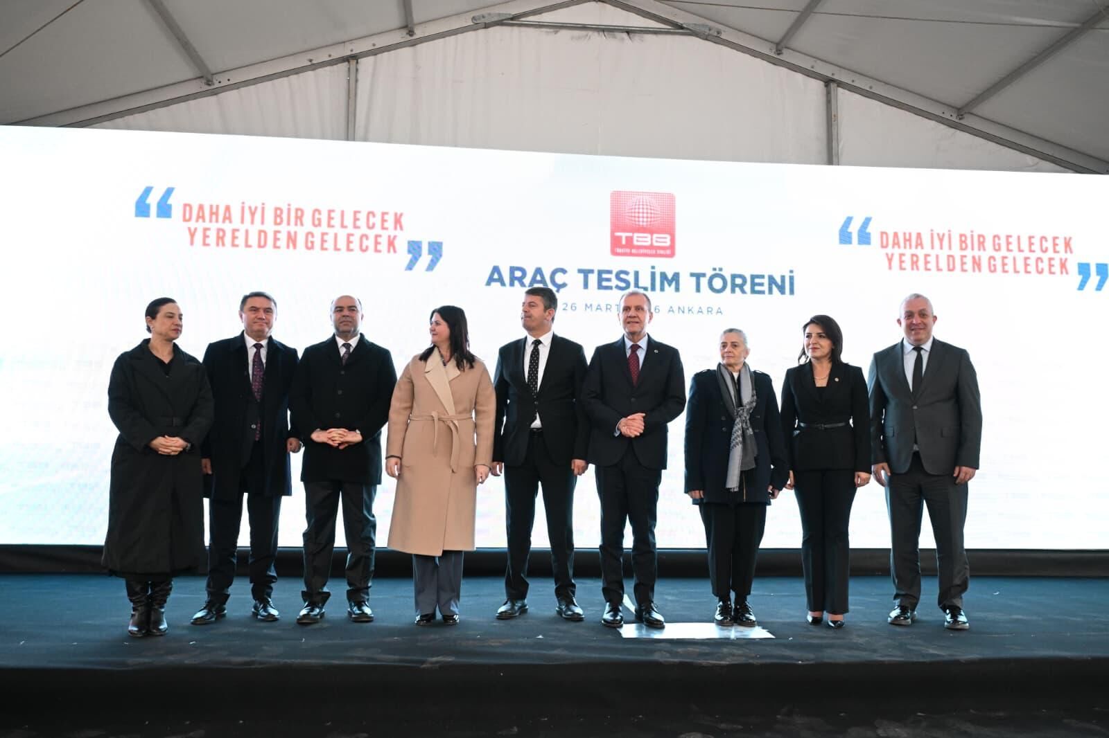 Başkan Seçer, Tbb Tarafindan Düzenlenen ‘Araç Tesli̇m Töreni̇’ne Katildi (4)