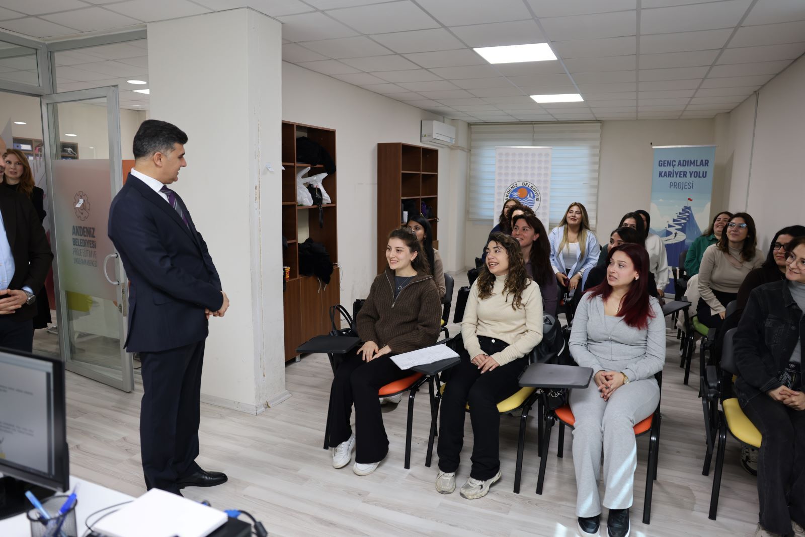 Başkan V. Şener Kurs Ziyareti (2)