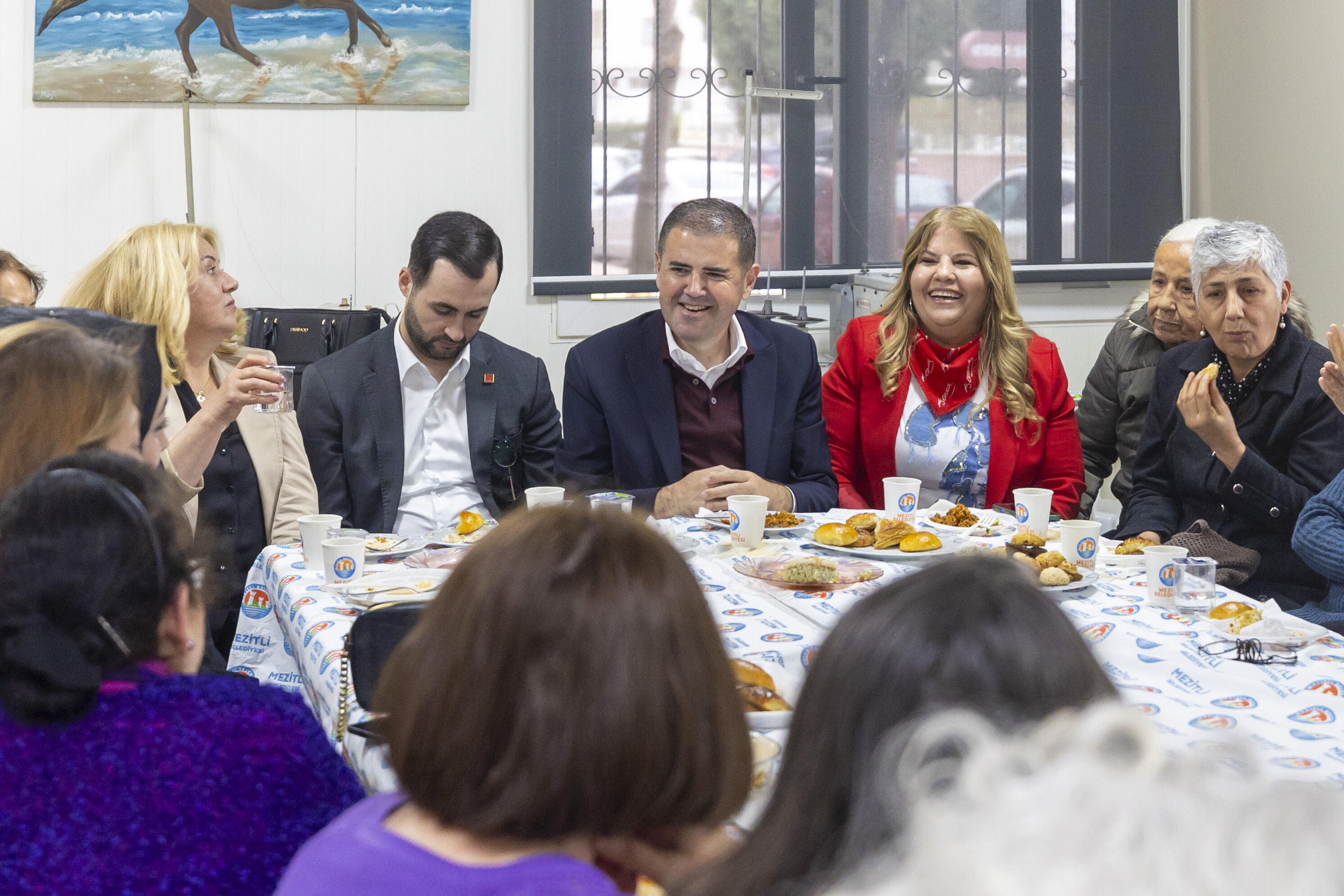 Mezi̇tli̇’de Kadinlar Üreti̇yor, Güçleni̇yor Başkan Tuncer Kursi̇yerlerle Buluştu (7)