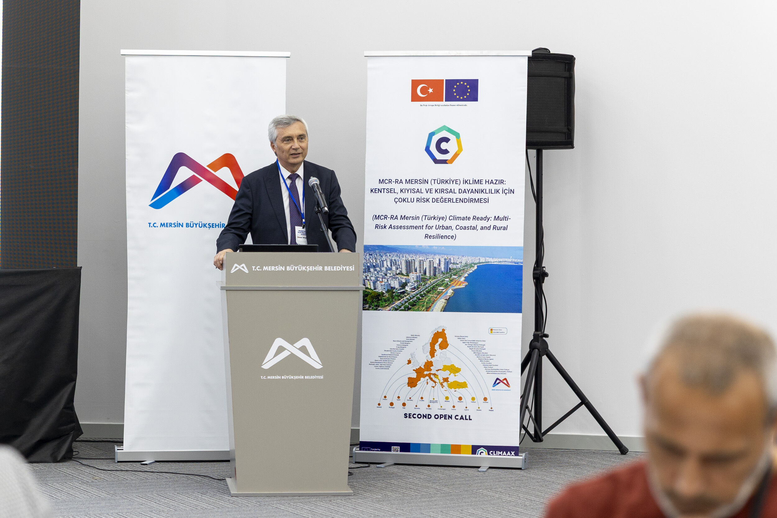 Mersi̇n’de İkli̇m Ri̇skleri̇ne Karşi Ortak Akil Climaax İkli̇m Ri̇sk Anali̇zi̇ Çaliştayi Düzenlendi̇ (5)