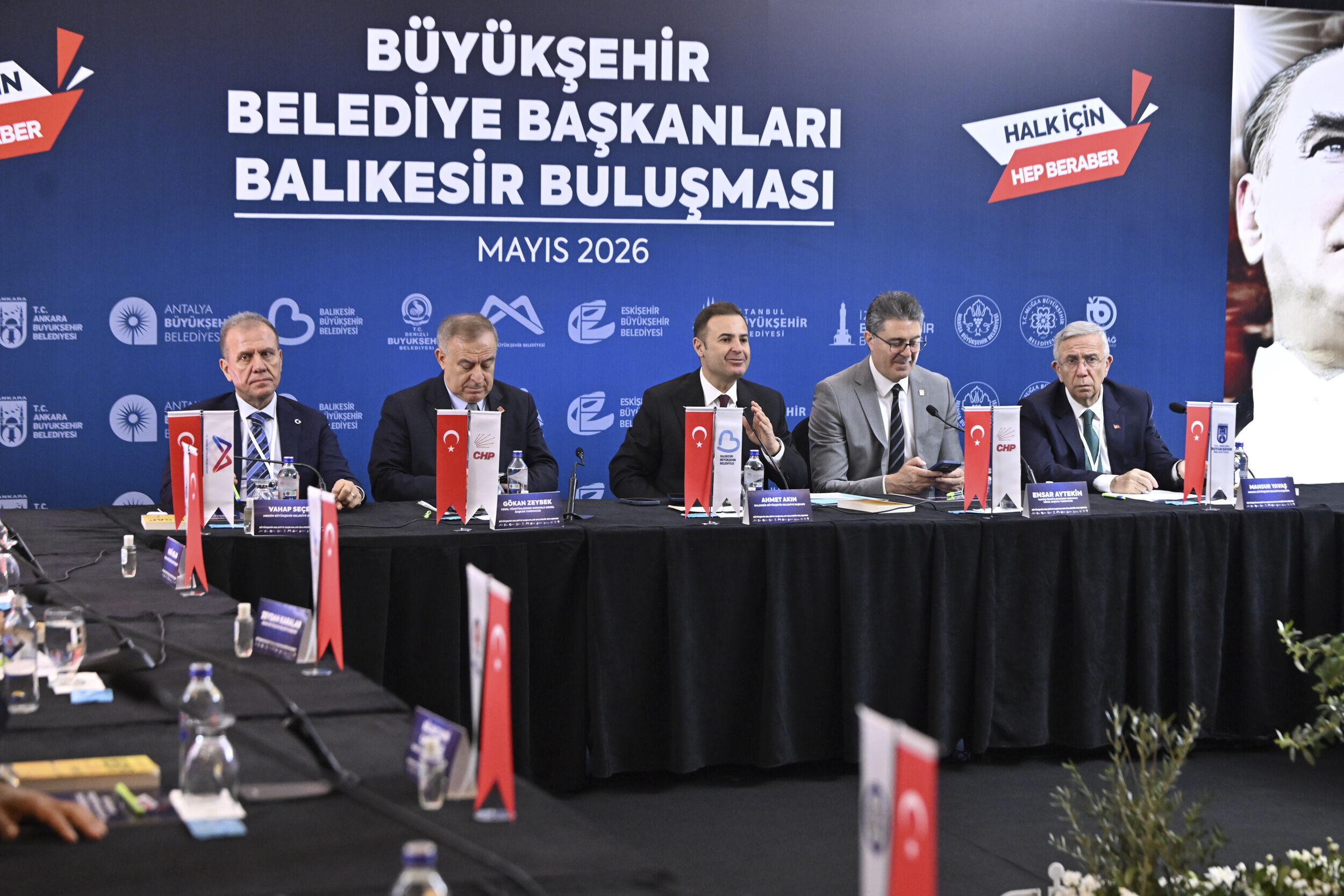 Başkan Seçer, ‘Büyükşehi̇r Beledi̇ye Başkanlari Balikesi̇r Buluşmasi’na Katildi (5)