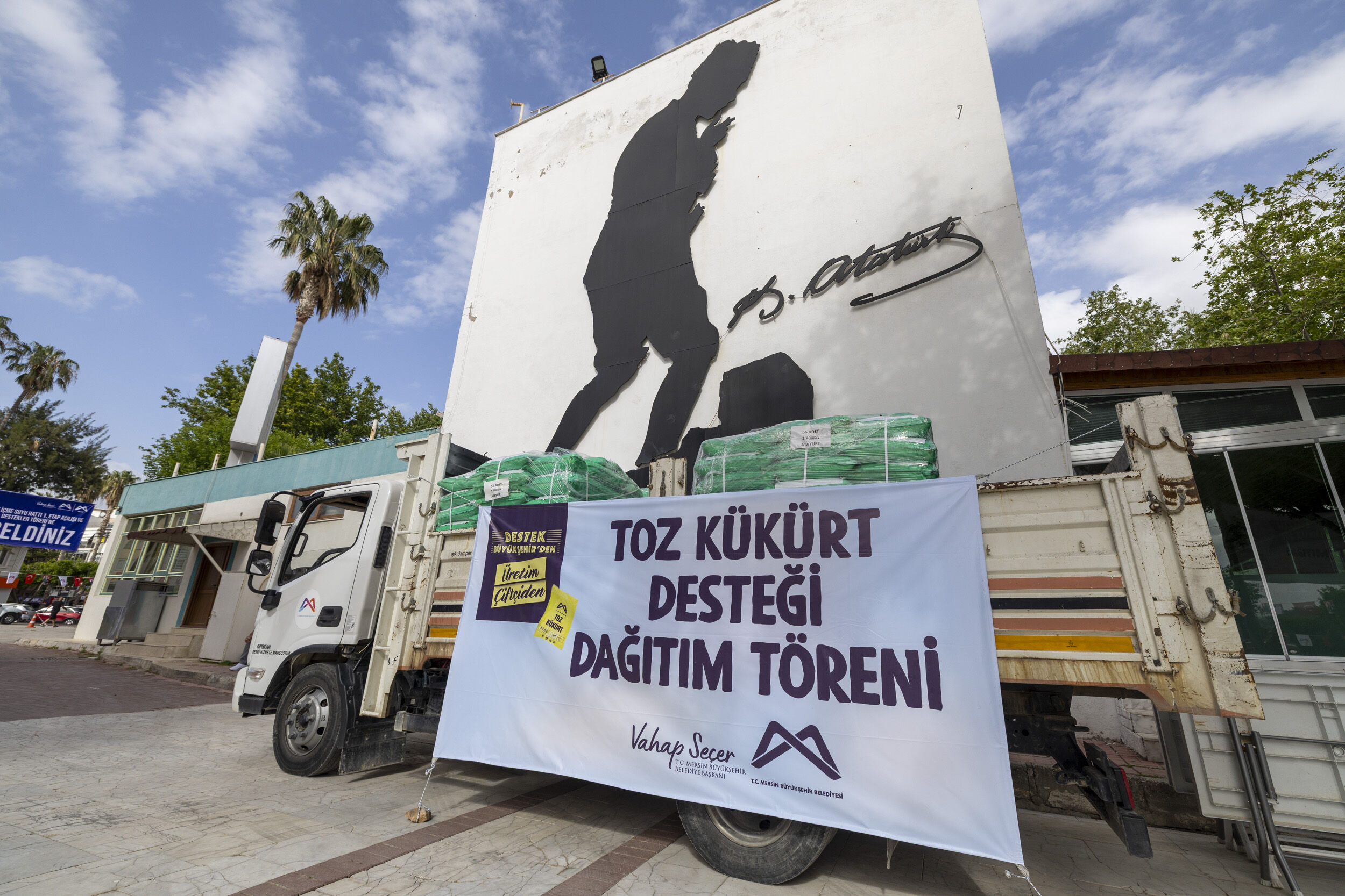 Başkan Seçer Ve Meral Seçer, ‘Si̇li̇fke Yeşi̇lovacik İçme Suyu 1. Etap Açilişi Ve Tarimsal (12)