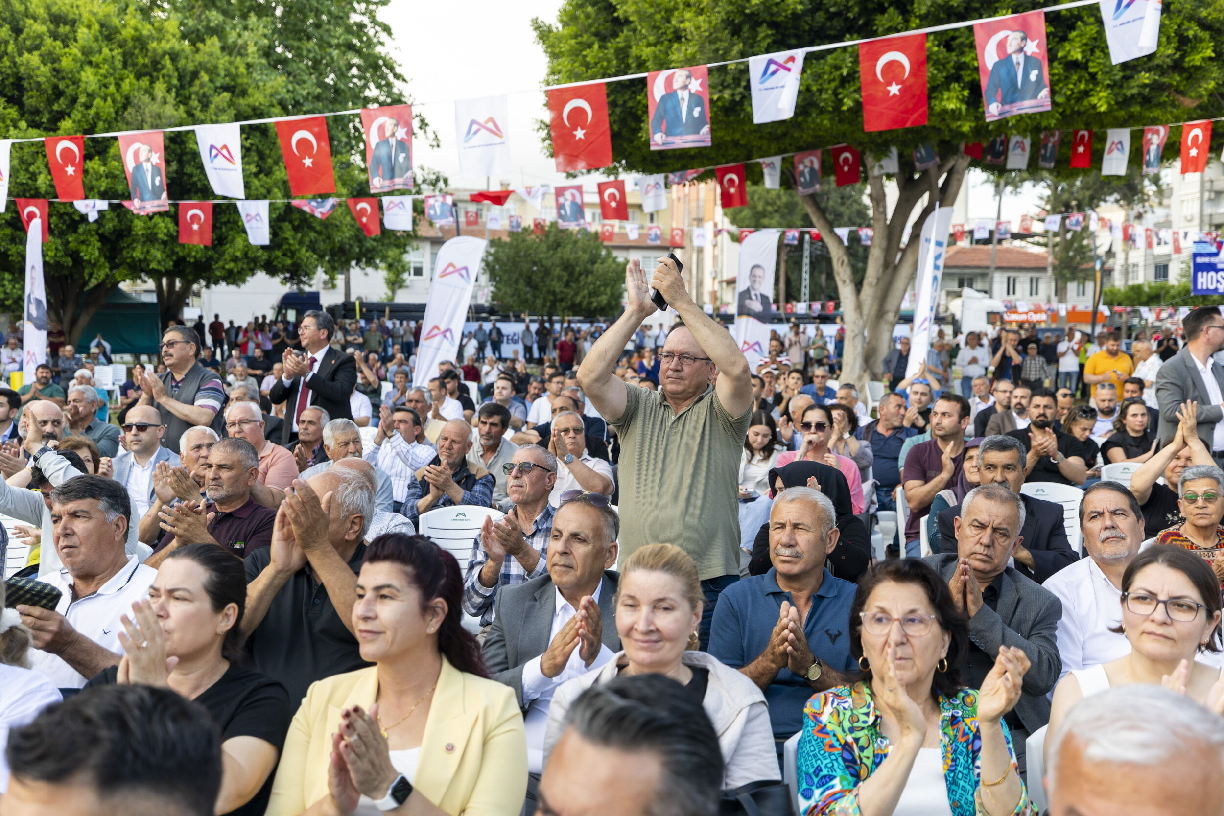 Başkan Seçer Ve Meral Seçer, ‘Si̇li̇fke Yeşi̇lovacik İçme Suyu 1. Etap Açilişi Ve Tarimsal (8)