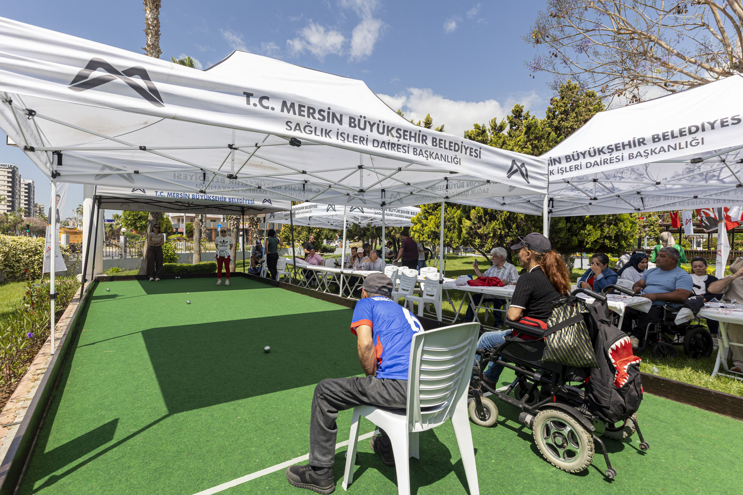 Mersi̇n Büyükşehi̇r’den Engelleri̇ Aşan Bocce Turnuva (2)