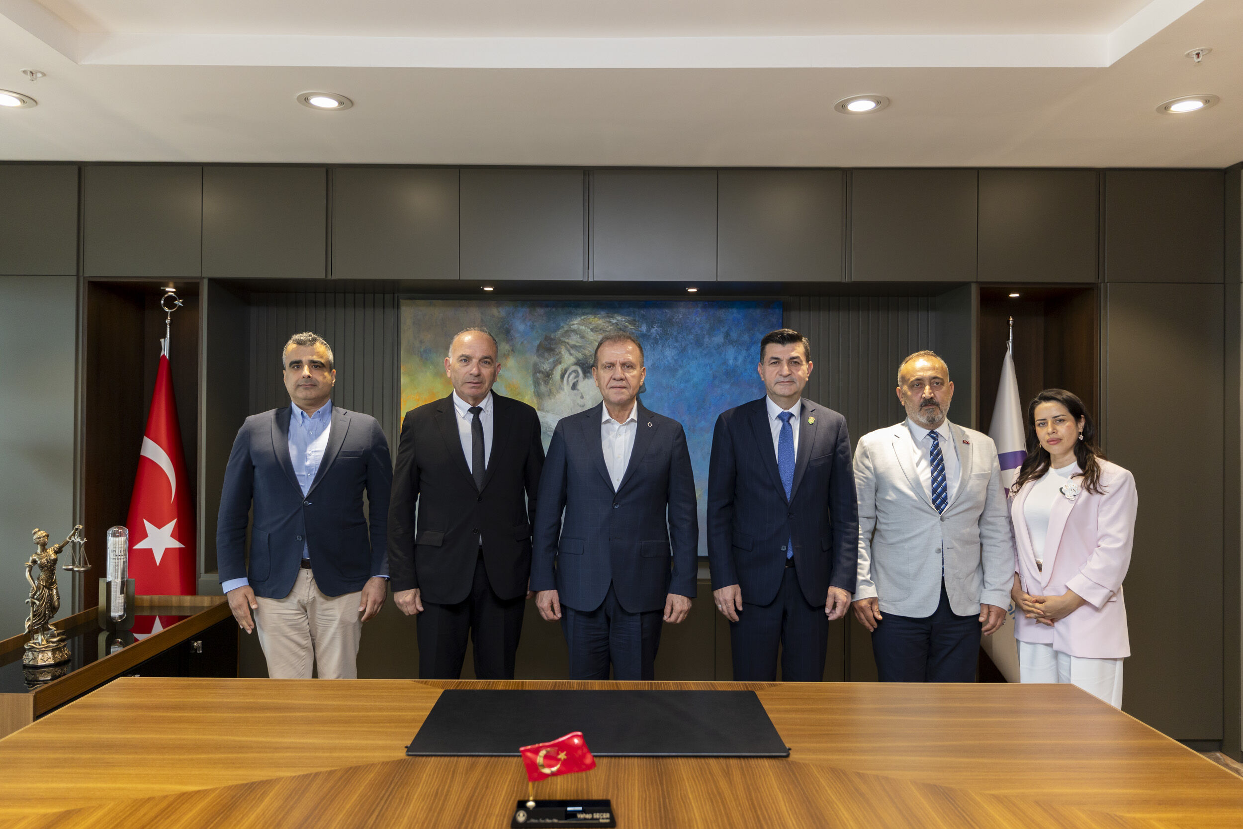 Şehi̇t Ai̇leleri̇ Ve Malül Gazi̇ler Derneği̇ Başkan Seçer’i̇ Zi̇yaret Etti̇ (2)