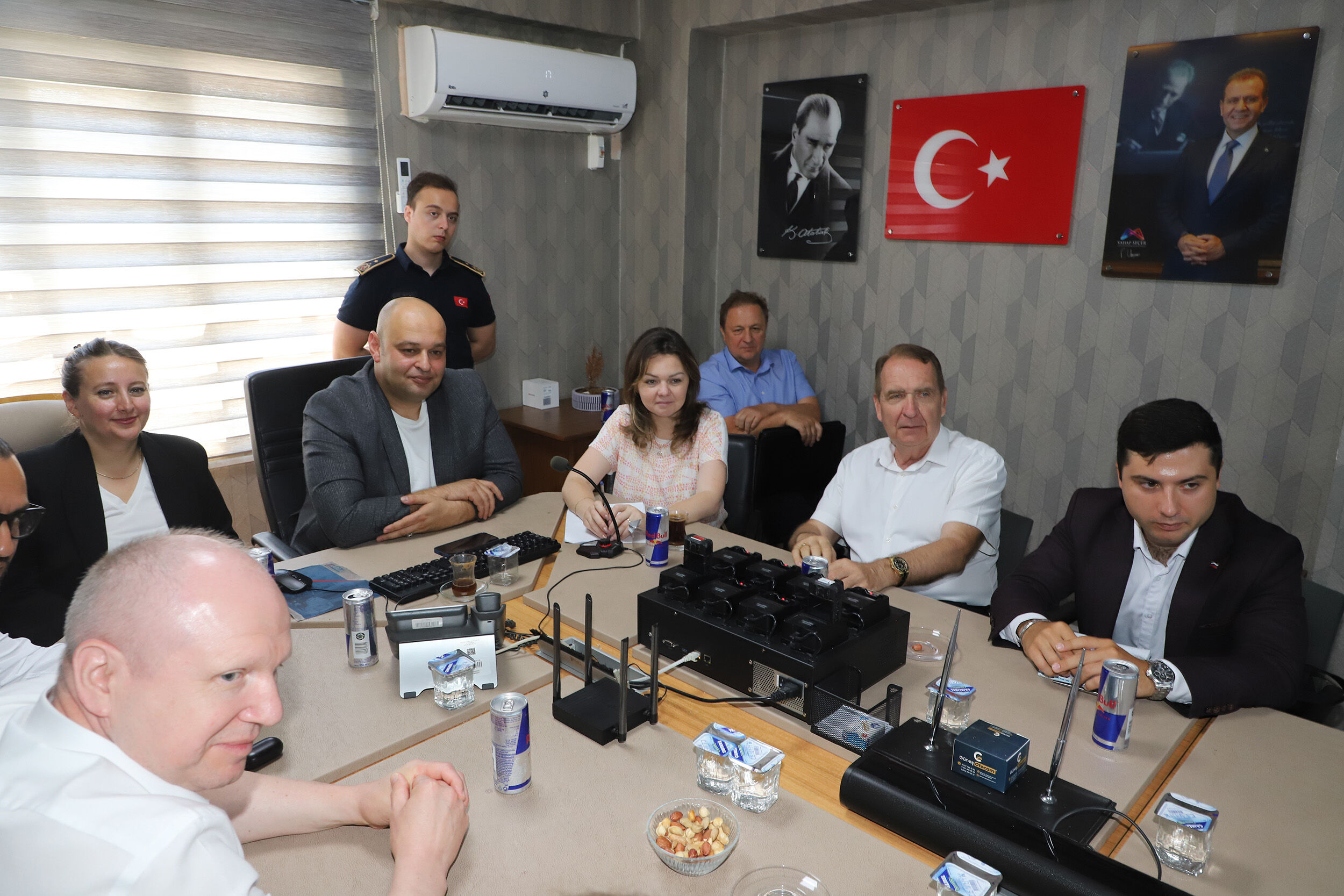 Akkuyu Ngs Rus Heyeti̇nden Mersi̇n Büyükşehi̇r İtfai̇yesi̇’ne Zi̇yaret (2)