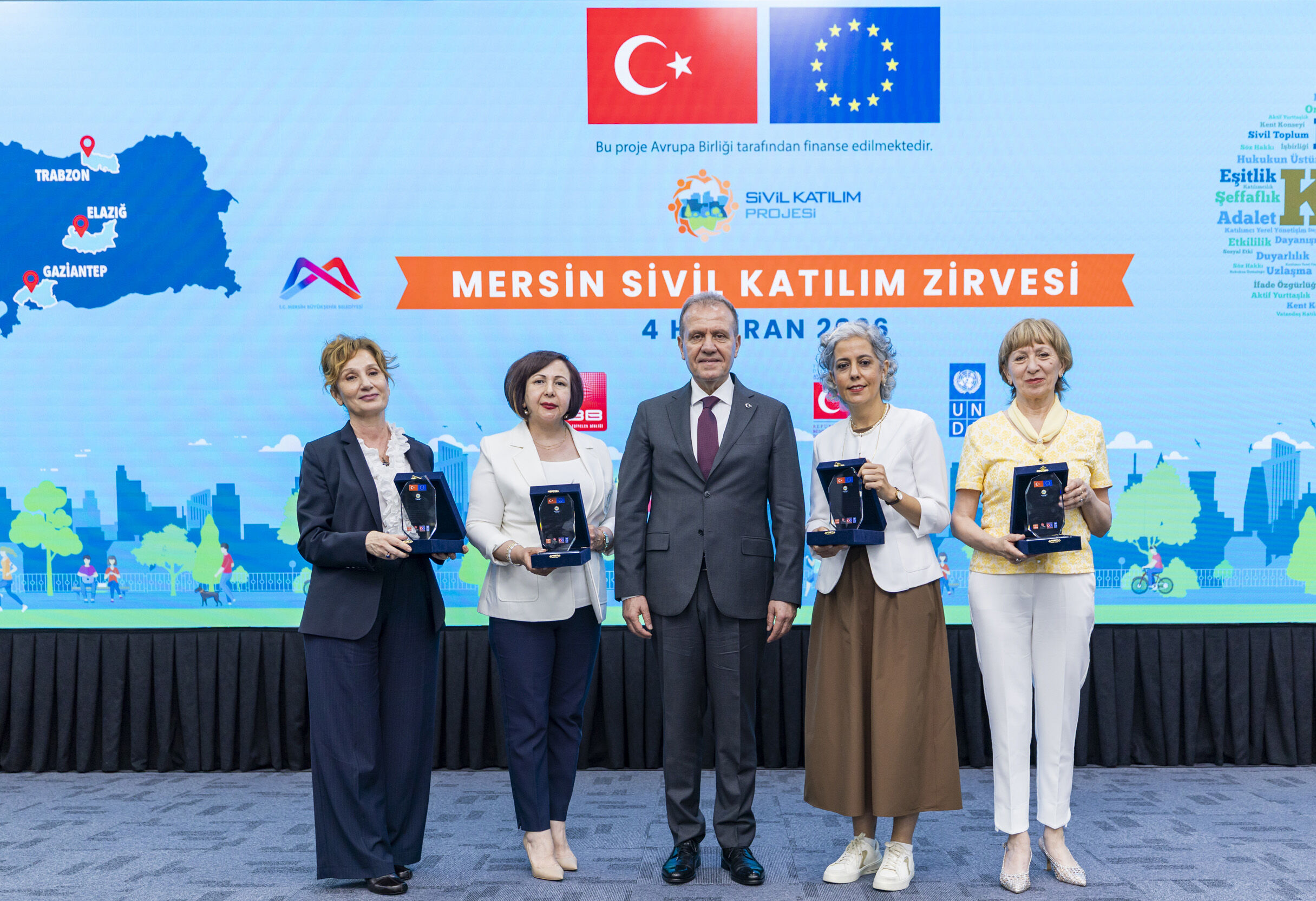 Başkan Seçer, Yerel Demokrasi̇yi̇ Güçlendi̇ren ‘Mersi̇n Si̇vi̇l Katilim Zi̇rvesi̇’ne Katildi (4)