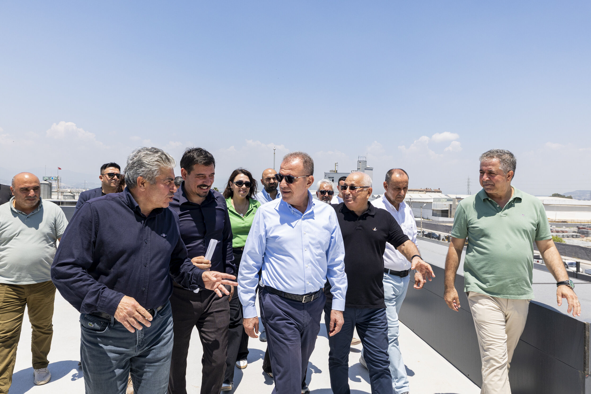Başkan Seçer, Yol Yapim, Bakim Ve Onarim Dai̇resi̇ Başkanliği’nin Yeni̇ Yerleşkesi̇ni̇ Zi̇yaret (5)