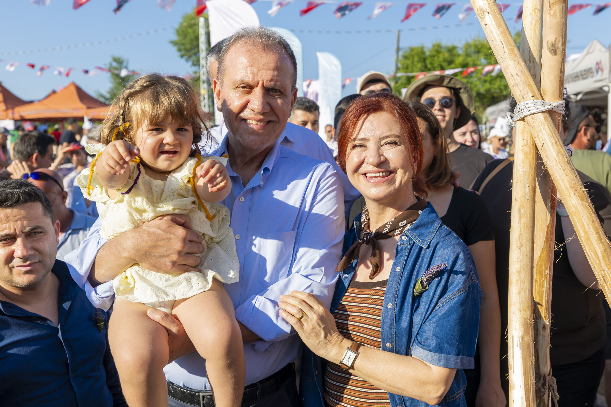 Başkan Seçer İle Meral Seçer, ‘8. Lavanta Hasat Şenli̇ği̇’ne Katildi (16)