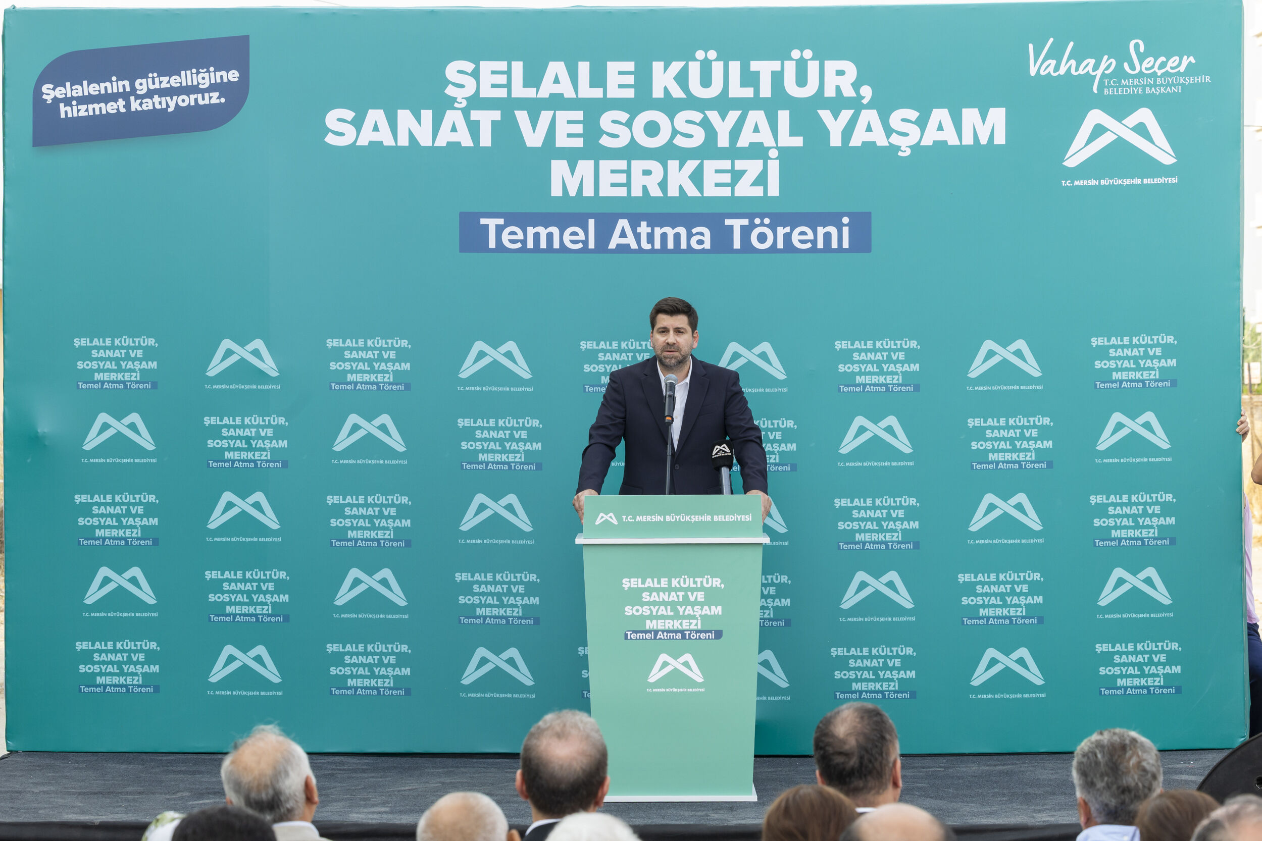 Başkan Seçer, ‘Şelale Kültür, Sanat Ve Sosyal Yaşam Merkezi̇ Temel Atma Töreni̇’ne Katildi (11)