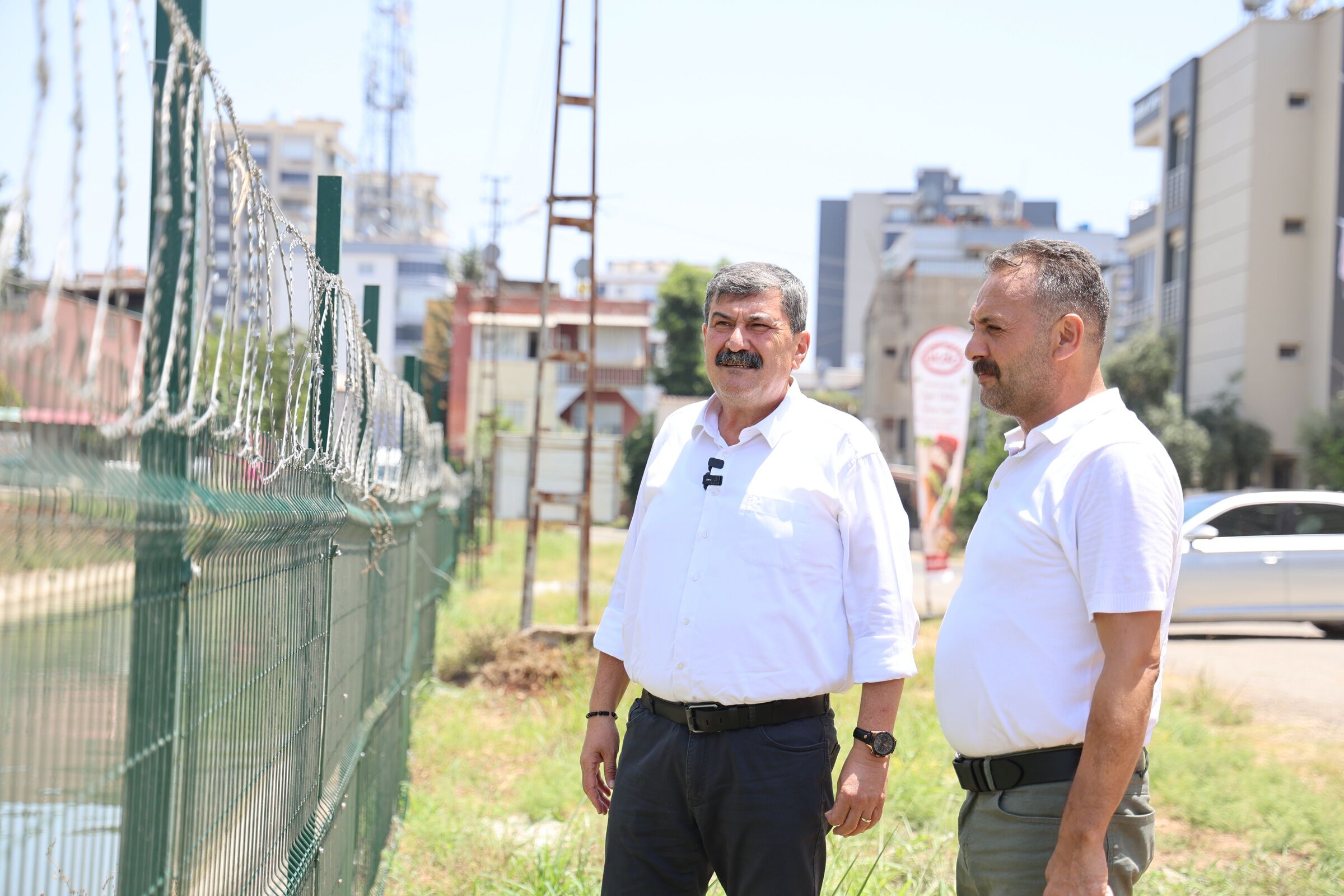 Başkan Yıldız, Dsi̇ Sulama Kanalı Çevresinde Inceleme Yaptı (1)