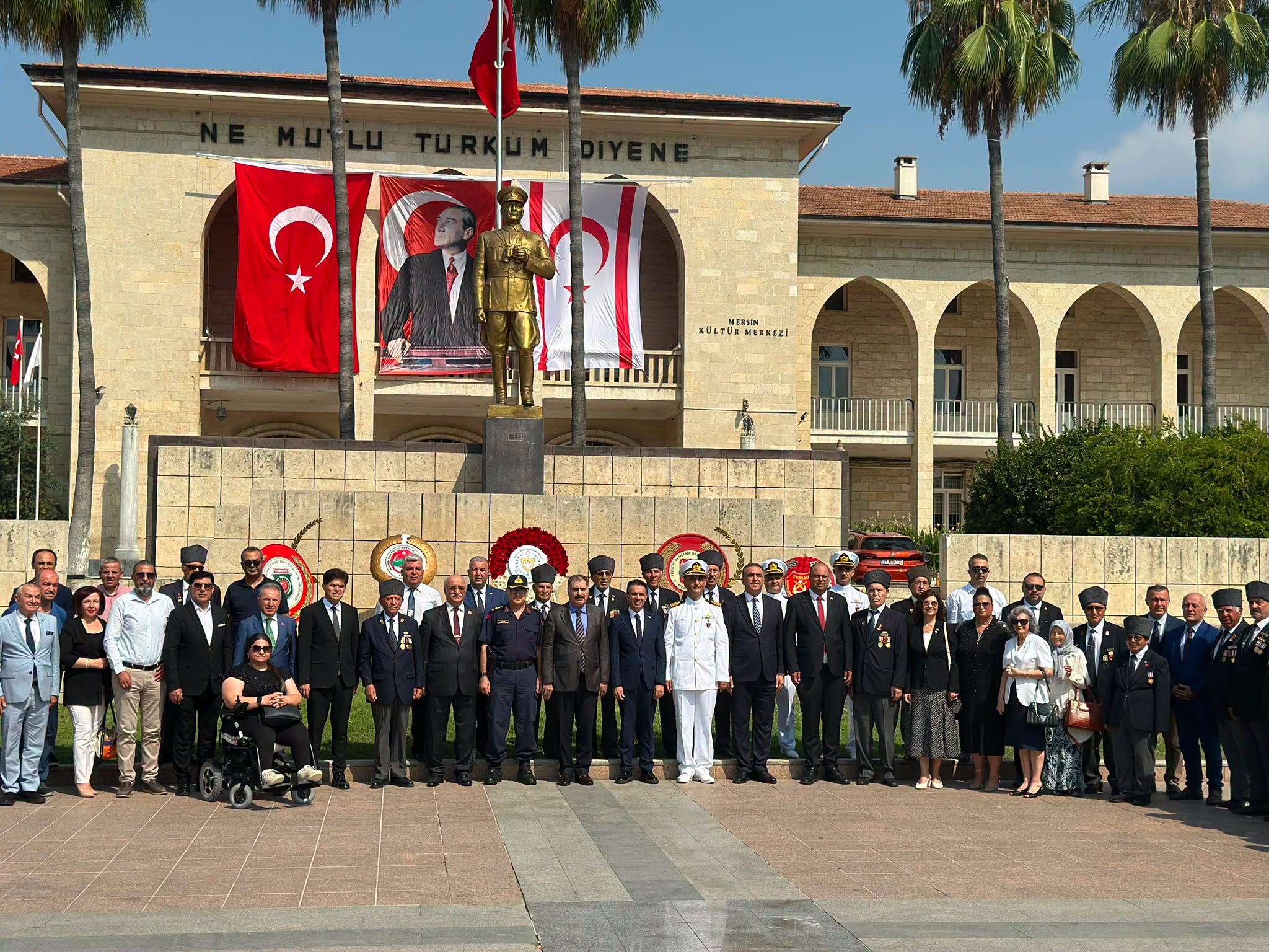 Mersin Barosu, Kktc Barış Ve Özgürlük Bayramı Törenine Katıldı-1