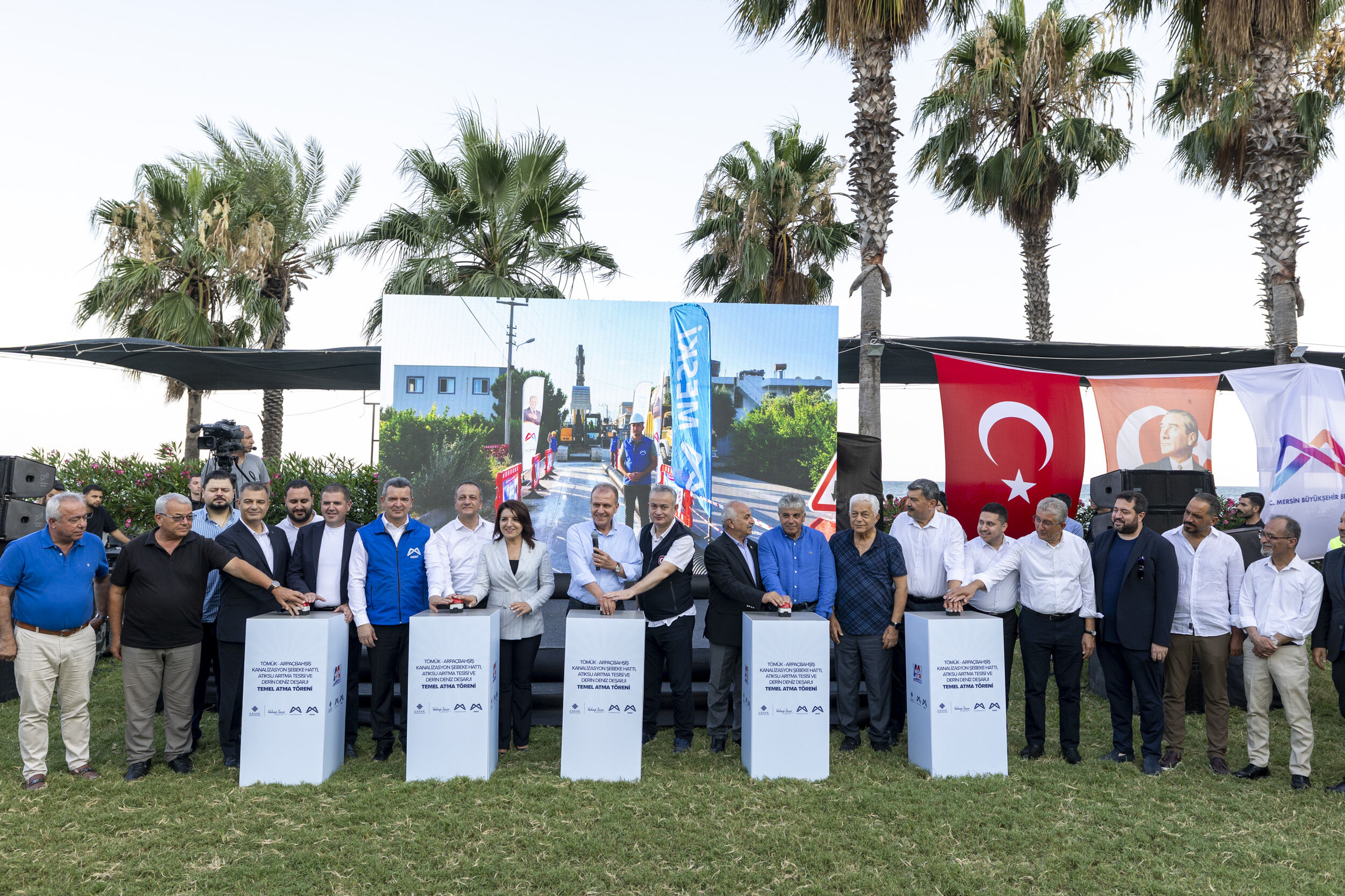 Meski̇’ni̇n Dev Altyapi Yatiriminin Temeli̇ Erdemli̇’de Atildi (1)