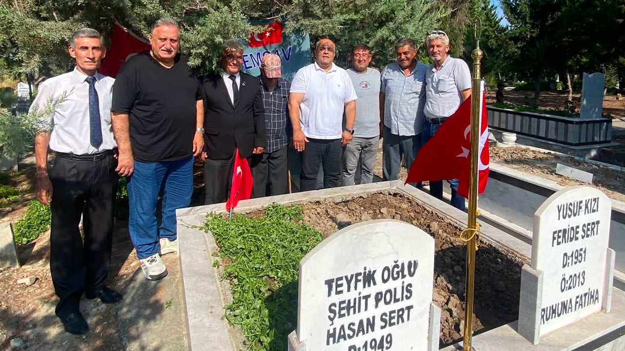 EMŞAV Tarsus'tan şehit polis memuru Hasan Sert için anlamlı mevlid programı