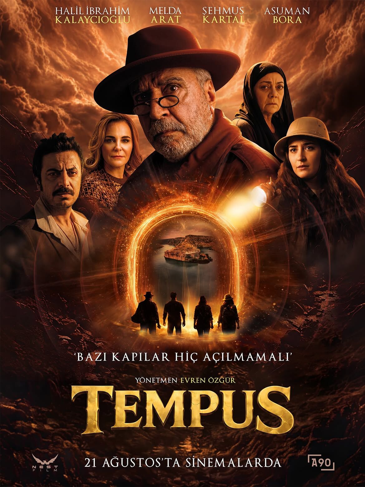 Bazı Kapılar Hiç Açılmamalı...hazır Olun, Tarih Yeniden Yazılabilir.tempus, 21 Ağustos’ta Sinema