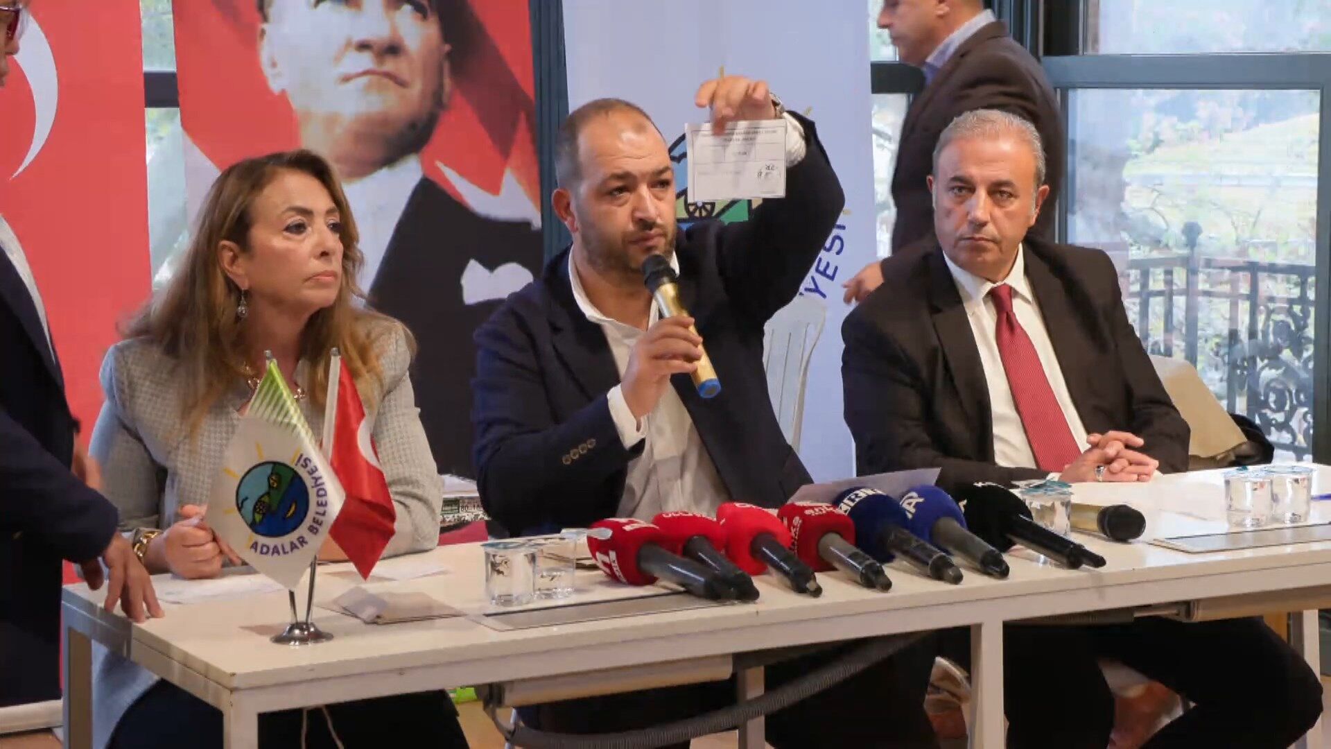 Adalar Belediyesi'nde başkan vekili Kemal Türkyılmaz oldu