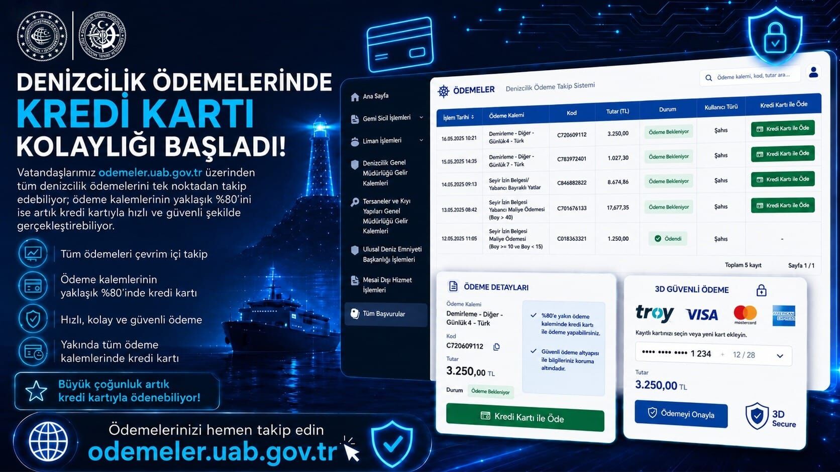 Denizcilik ödemelerinde dijital dönem