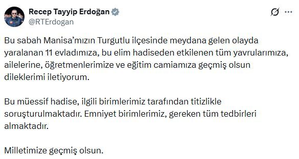 Erdogan Manisa Aciklama