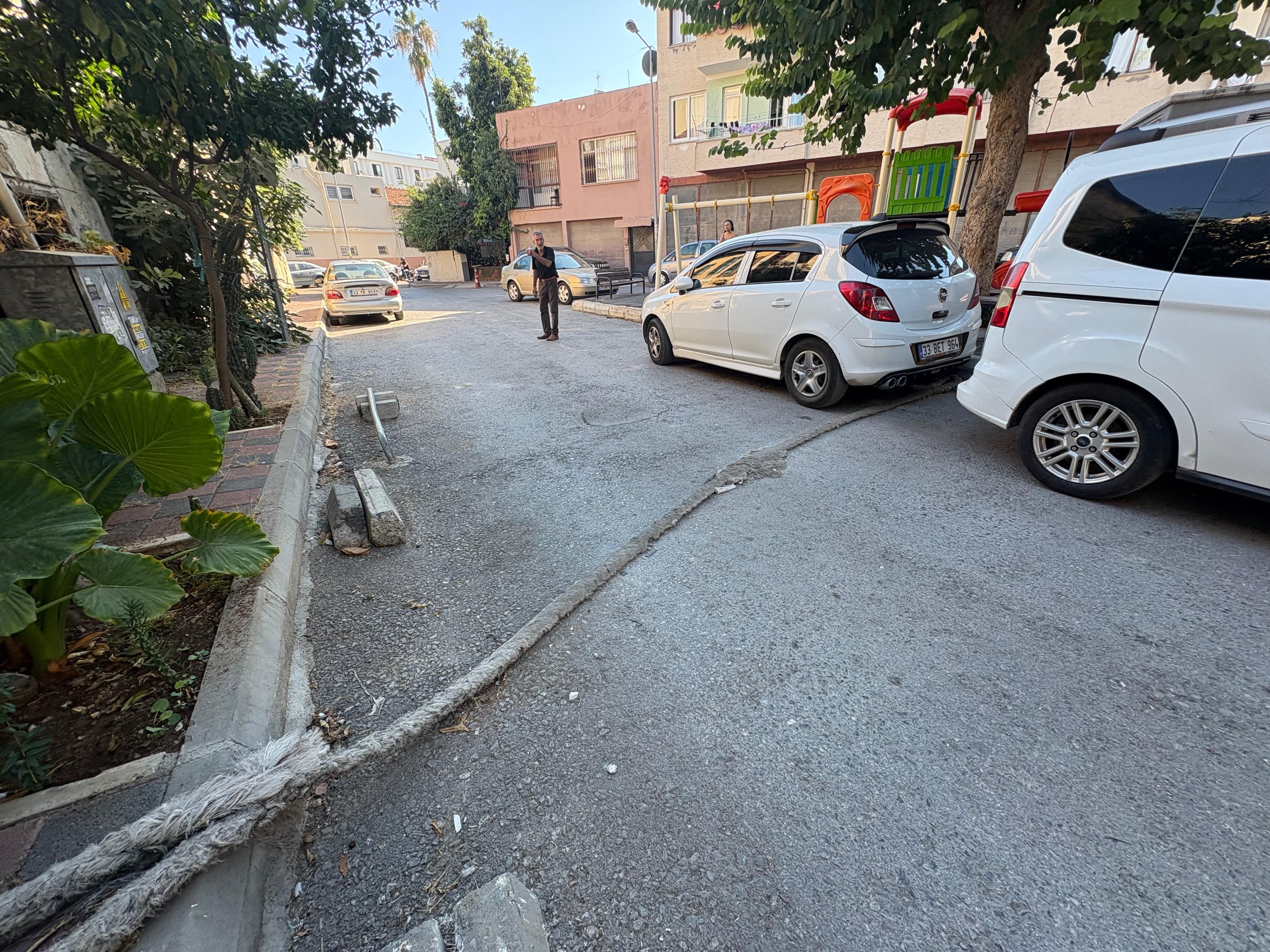Mahalleden Halatlı Güvenlik Önlemiii