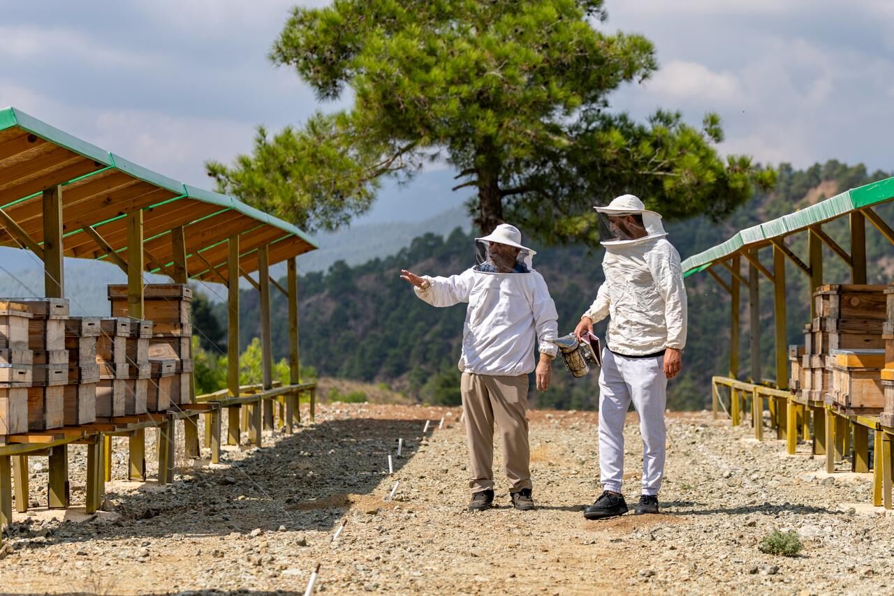Manavşa Arı Merası Ilk Balını Verdi-1