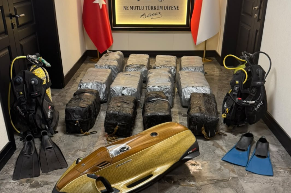 Mersin Limanı’nda 350 kilo kokain ele geçirildi
