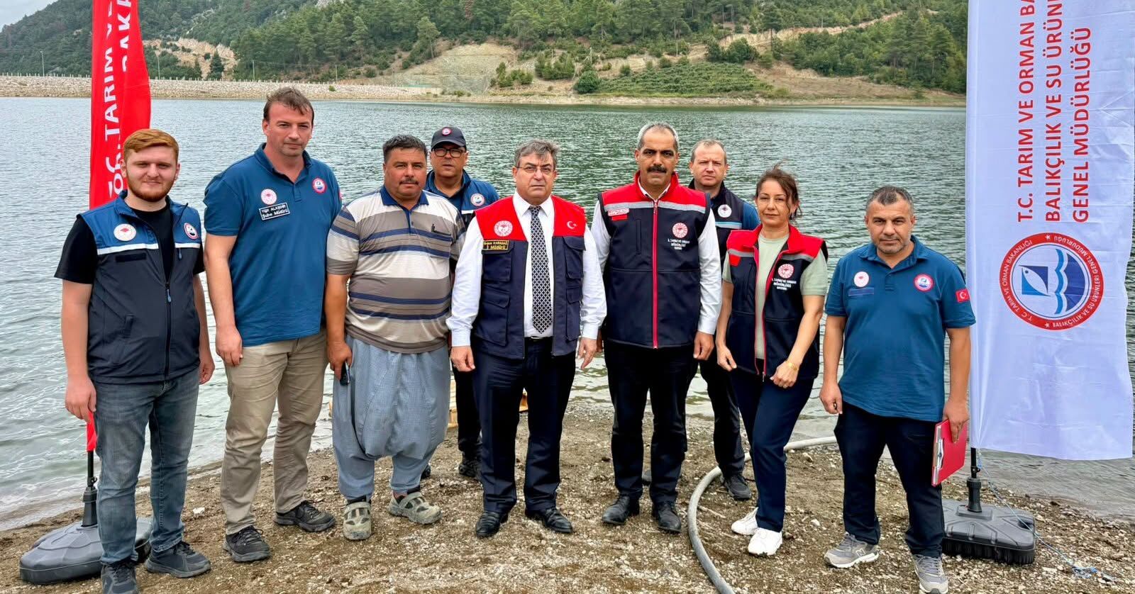 Mersin’de 17 Göl Ve Gölete 347 Bin Yavru Sazan Bırakıldı